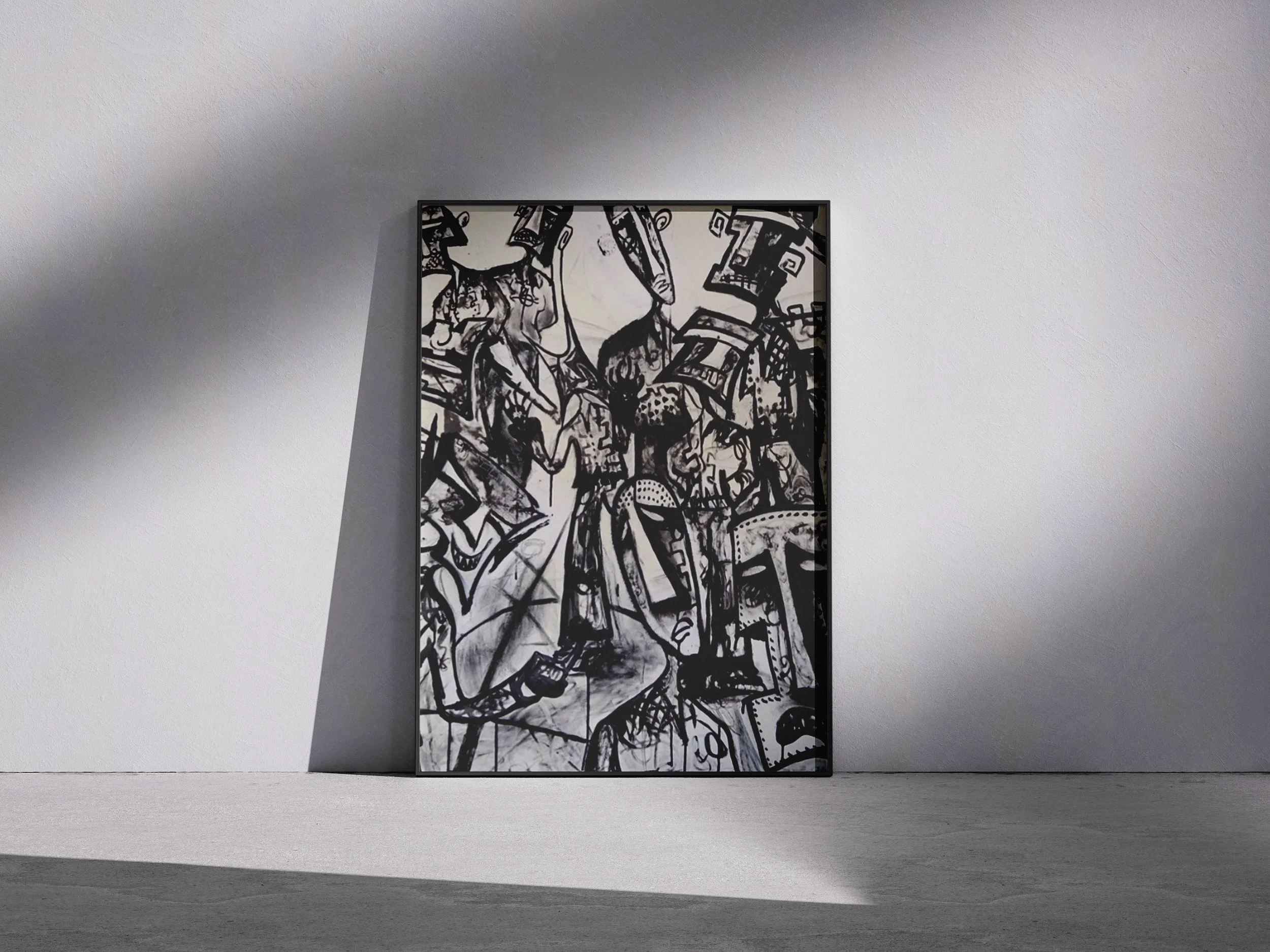 'Uncertain' Art Print