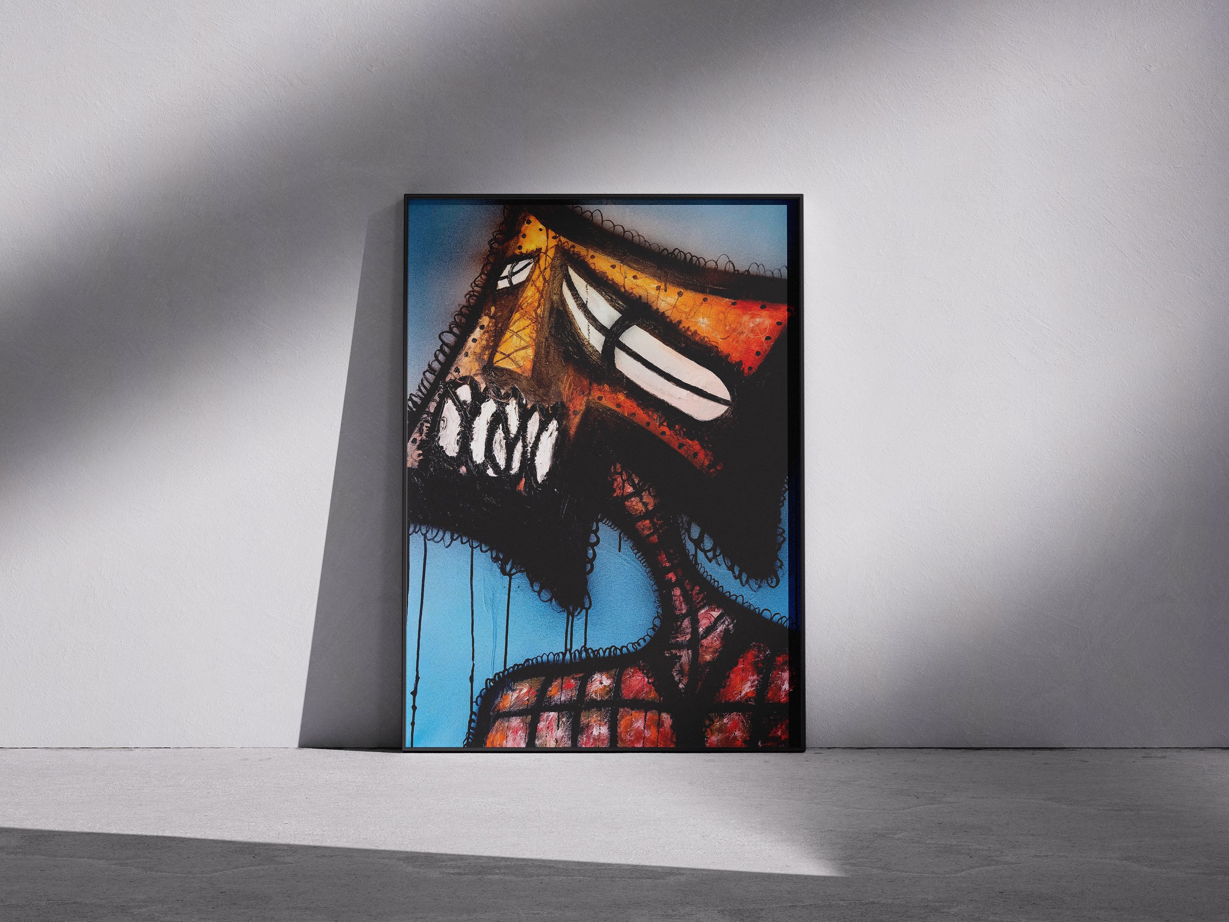 'Searching' Art Print