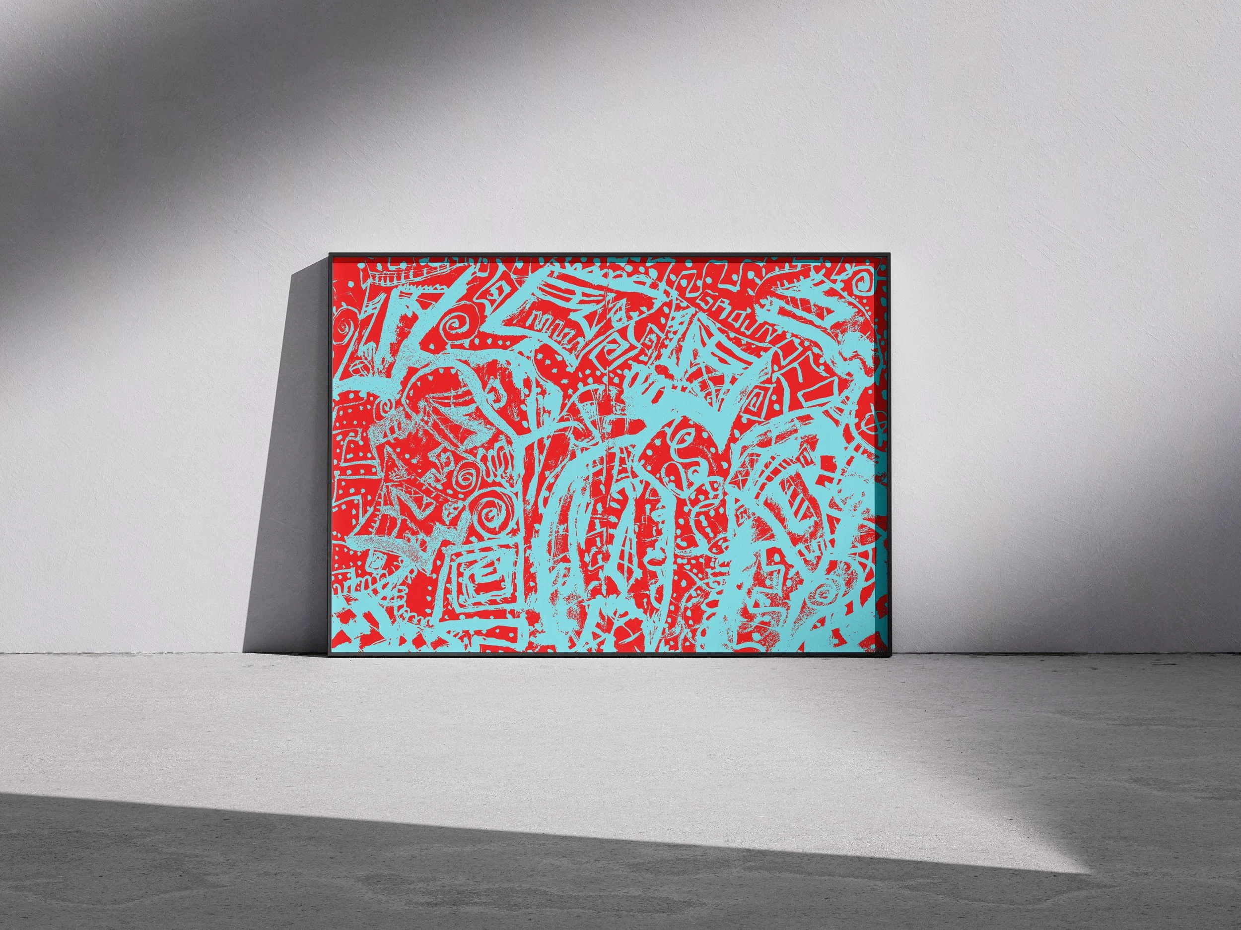 'Each other' Art Print