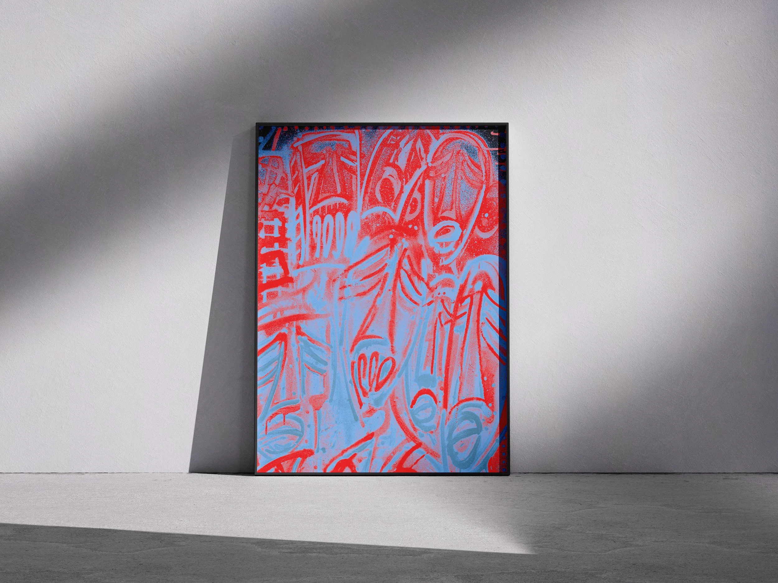 'Spray Cluster' Art Print