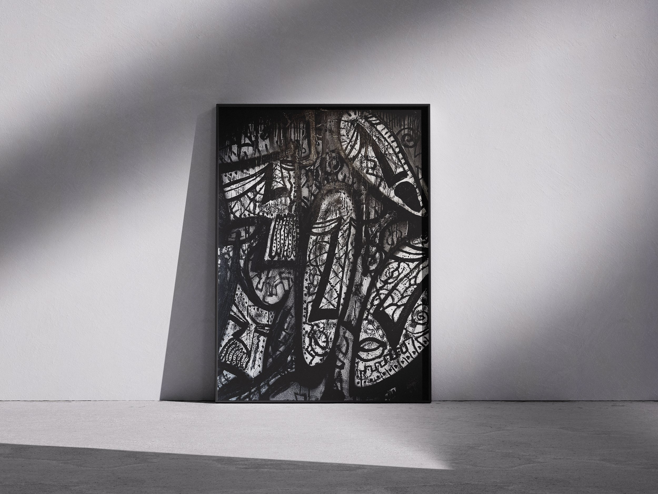 'Hard Rain' Art Print