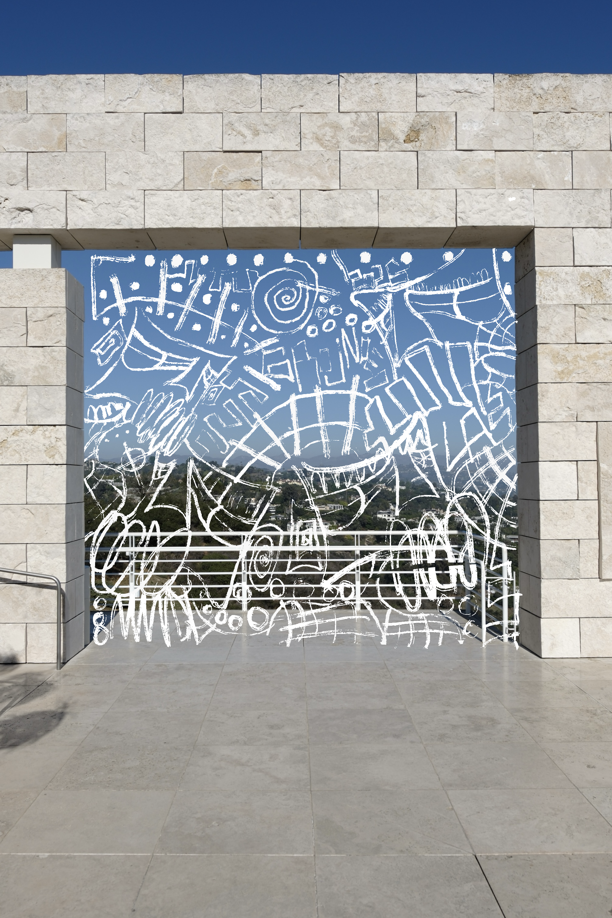 'REVISITING' ORIGINAL PHOTOGRAPHS WITH OVERLAYED DIGITAL DRAWING