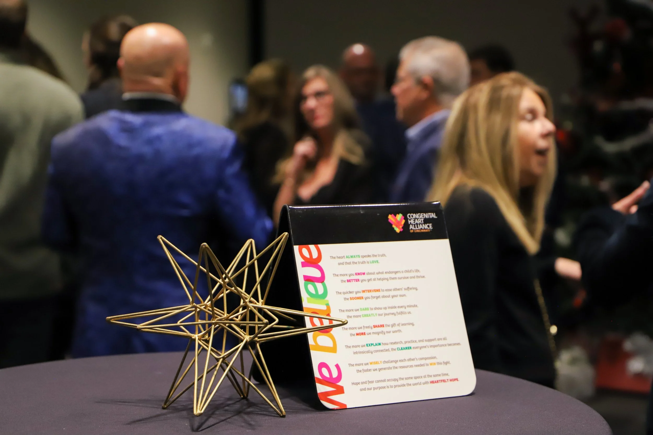 corporate branding at event