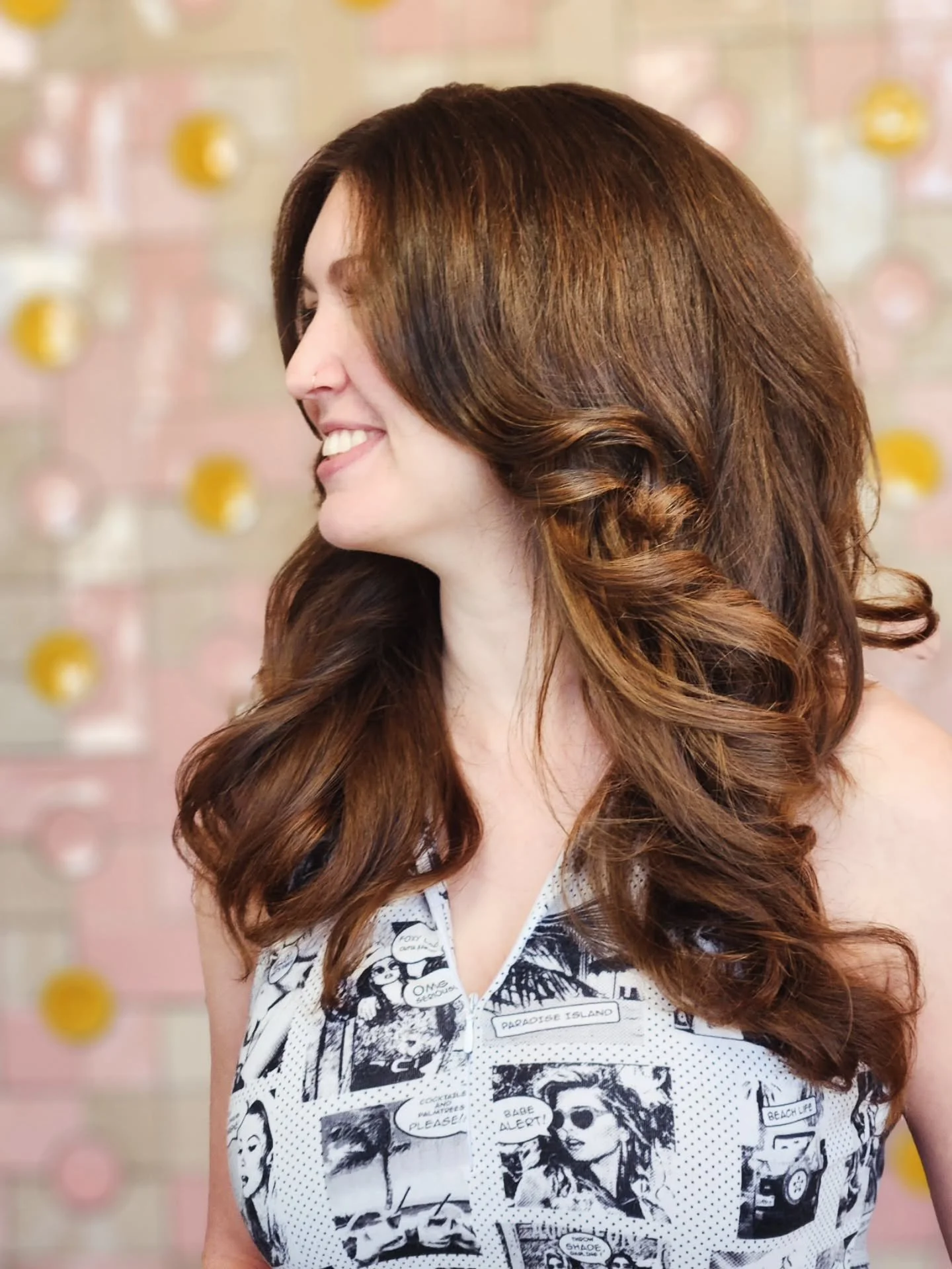 My first blowout at @bloomnyc! 
Thanks @ryleeeet for coming out!