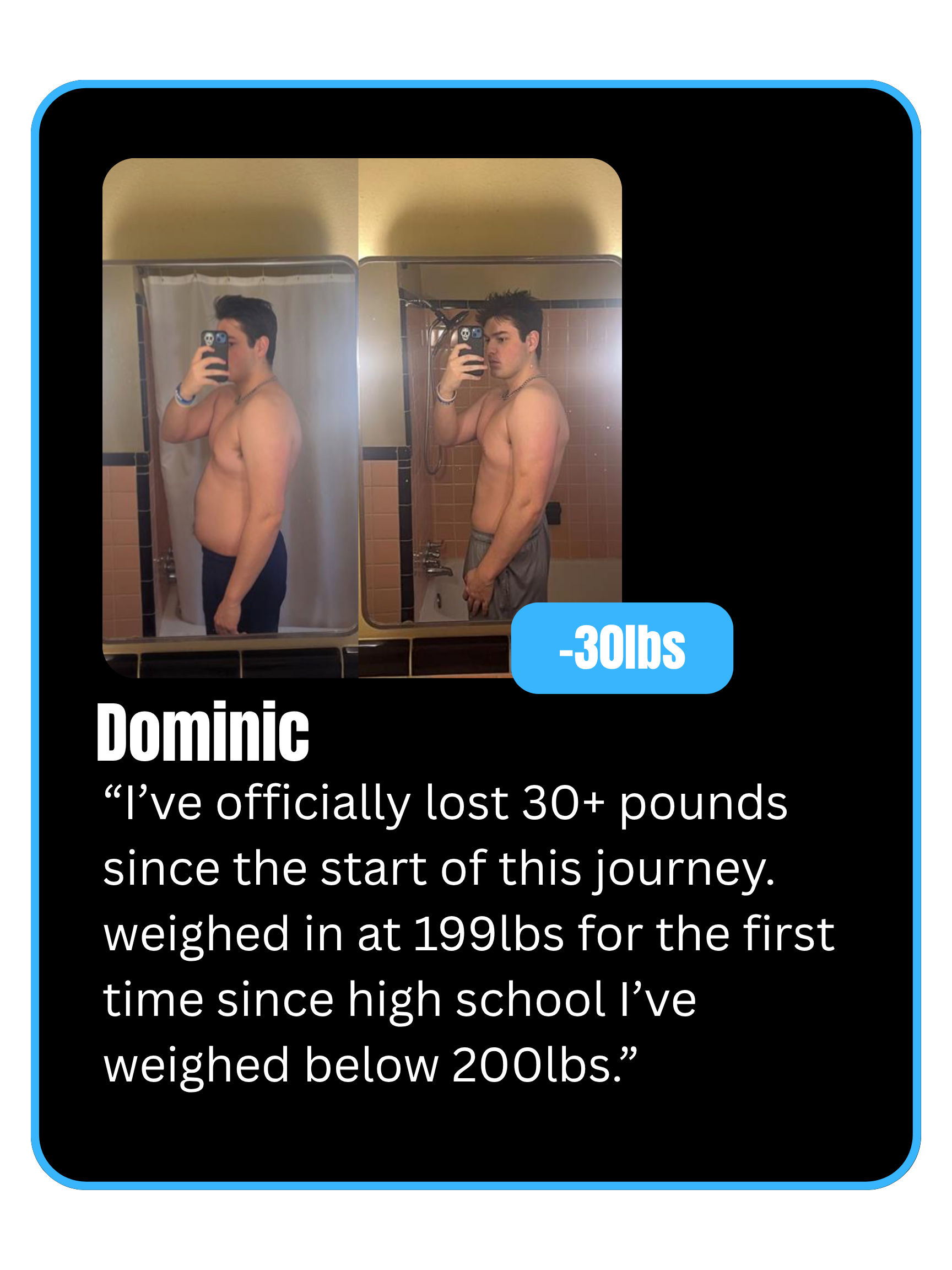 Dominics Transformation