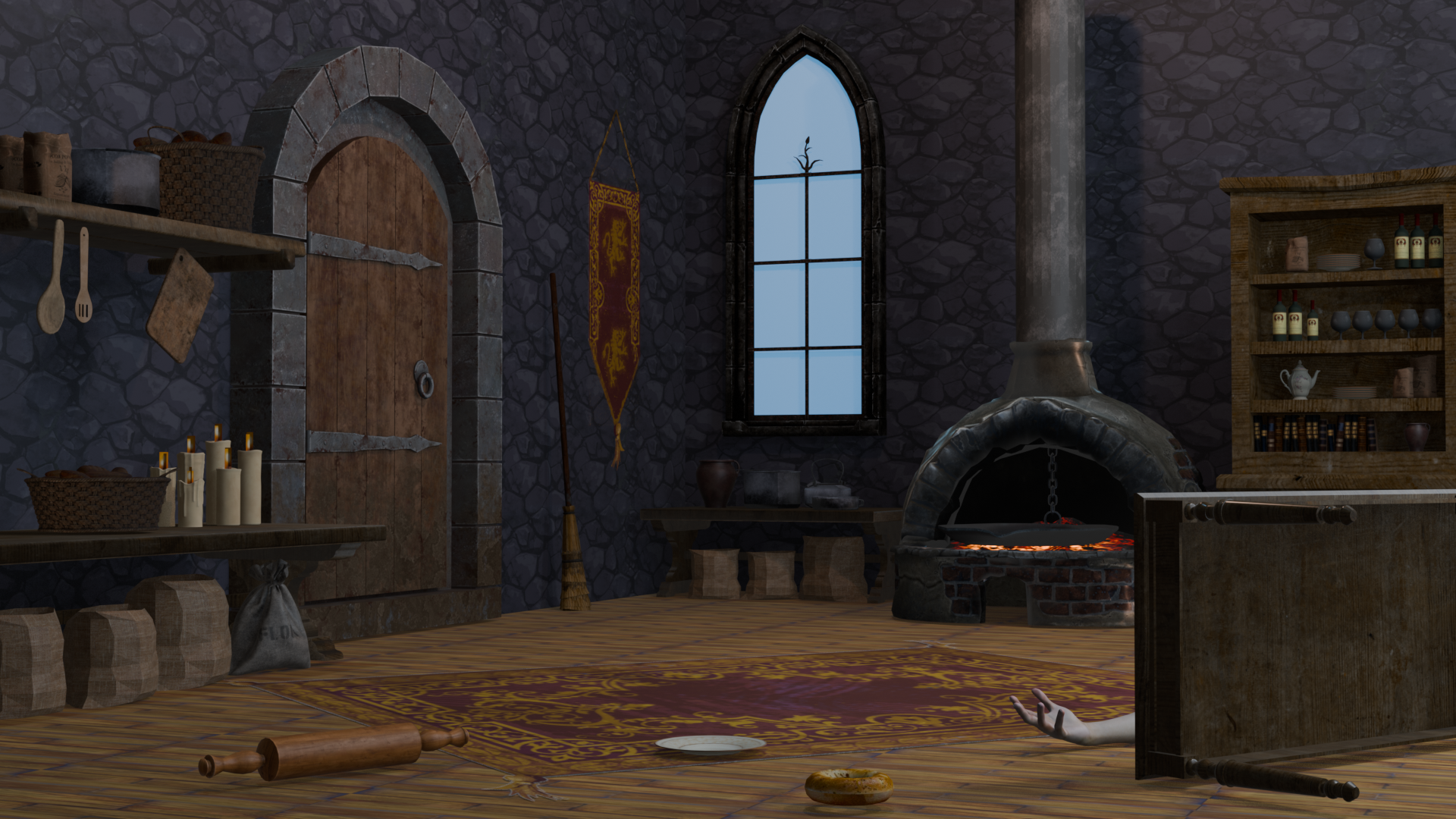 Combination of SketchFab Assets and Construction