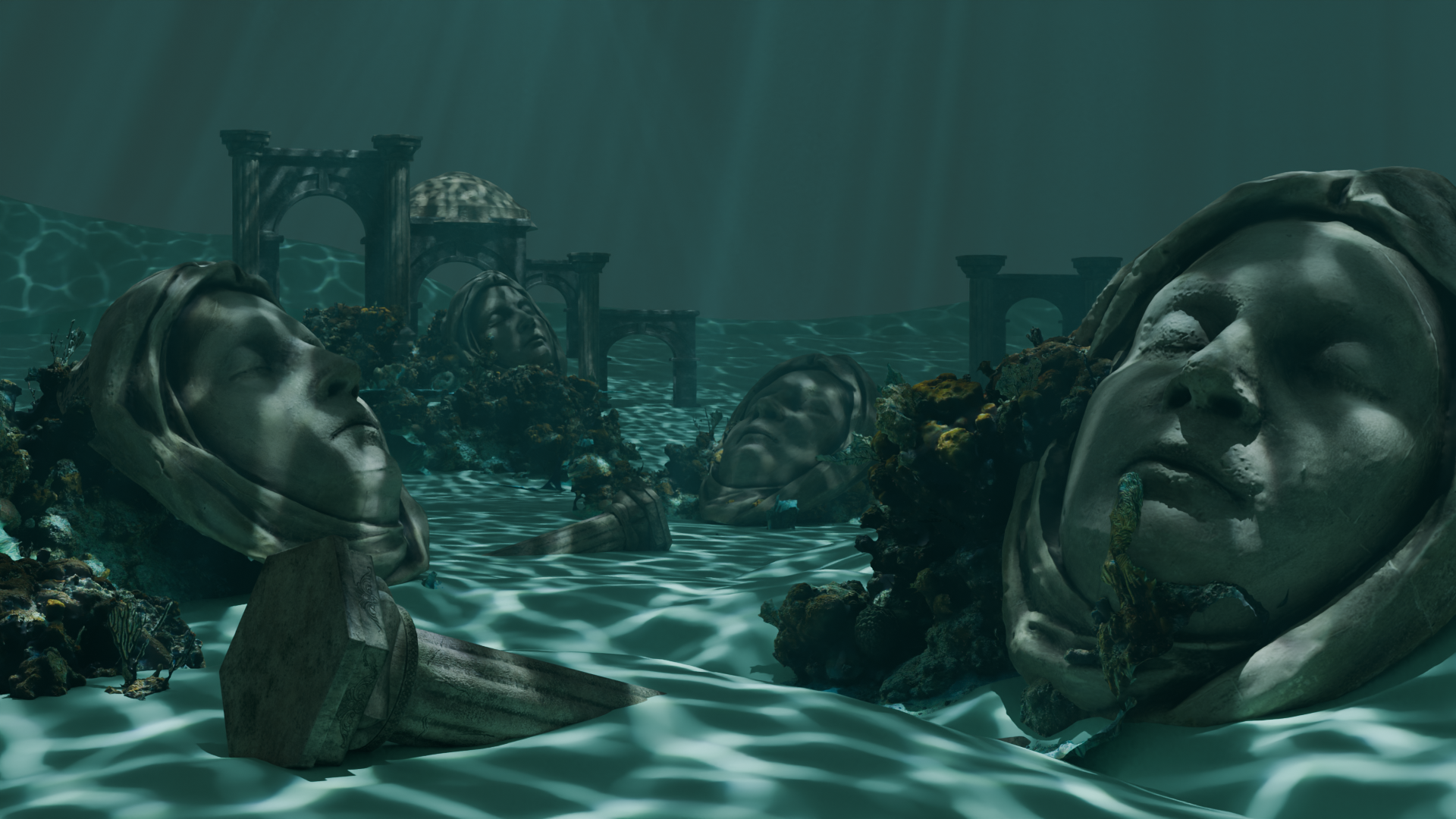 3D Render for Underwater