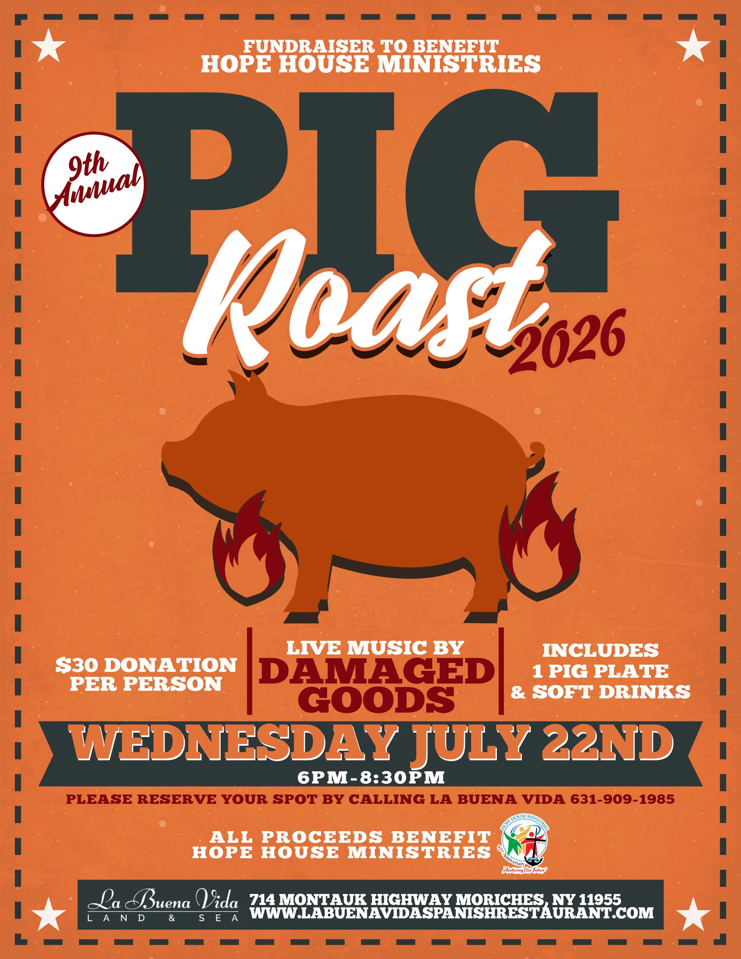 The 9th Annual Pig Roast 2026