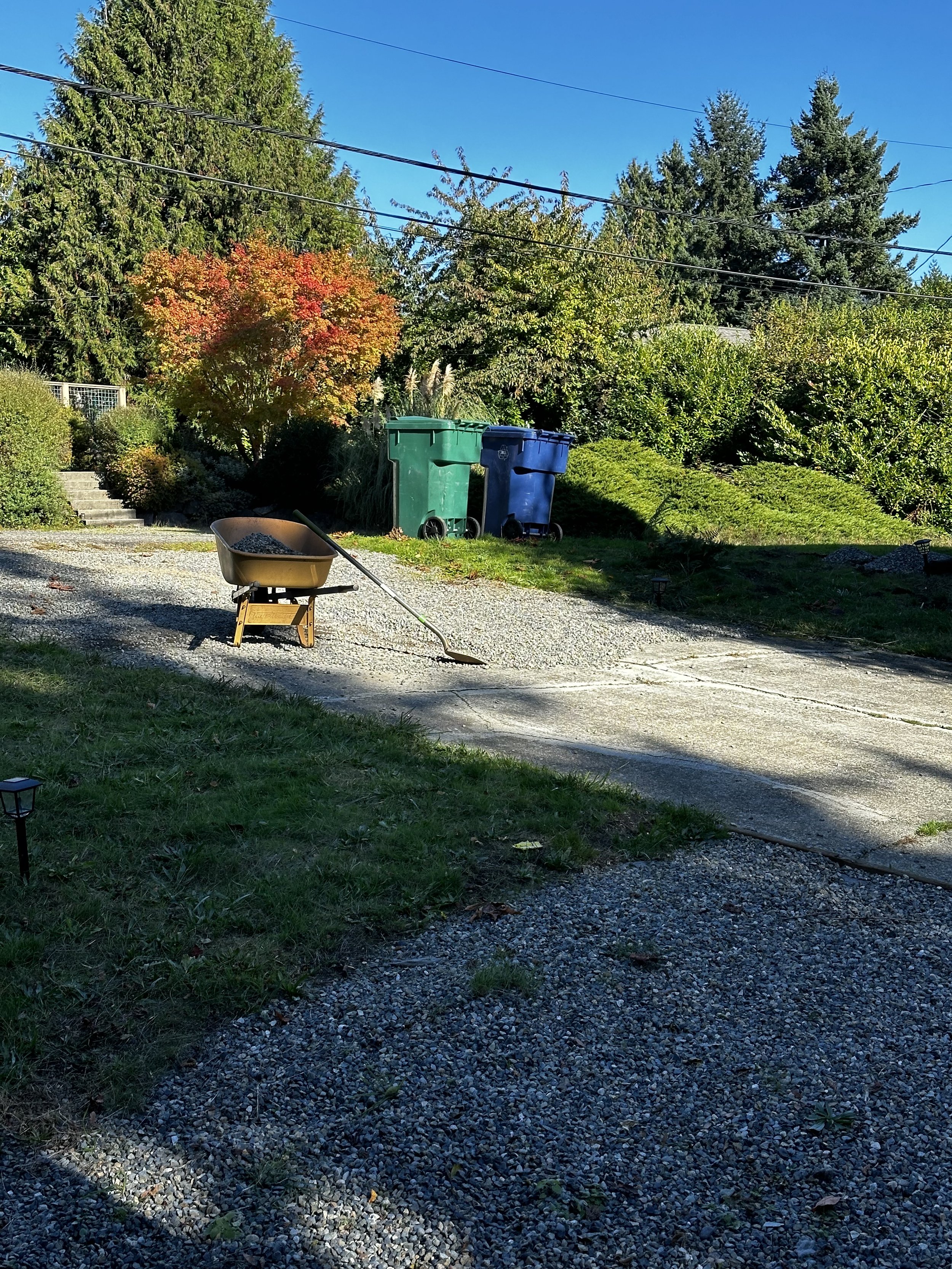 Gravel Spreading and general work to boost curb appeal