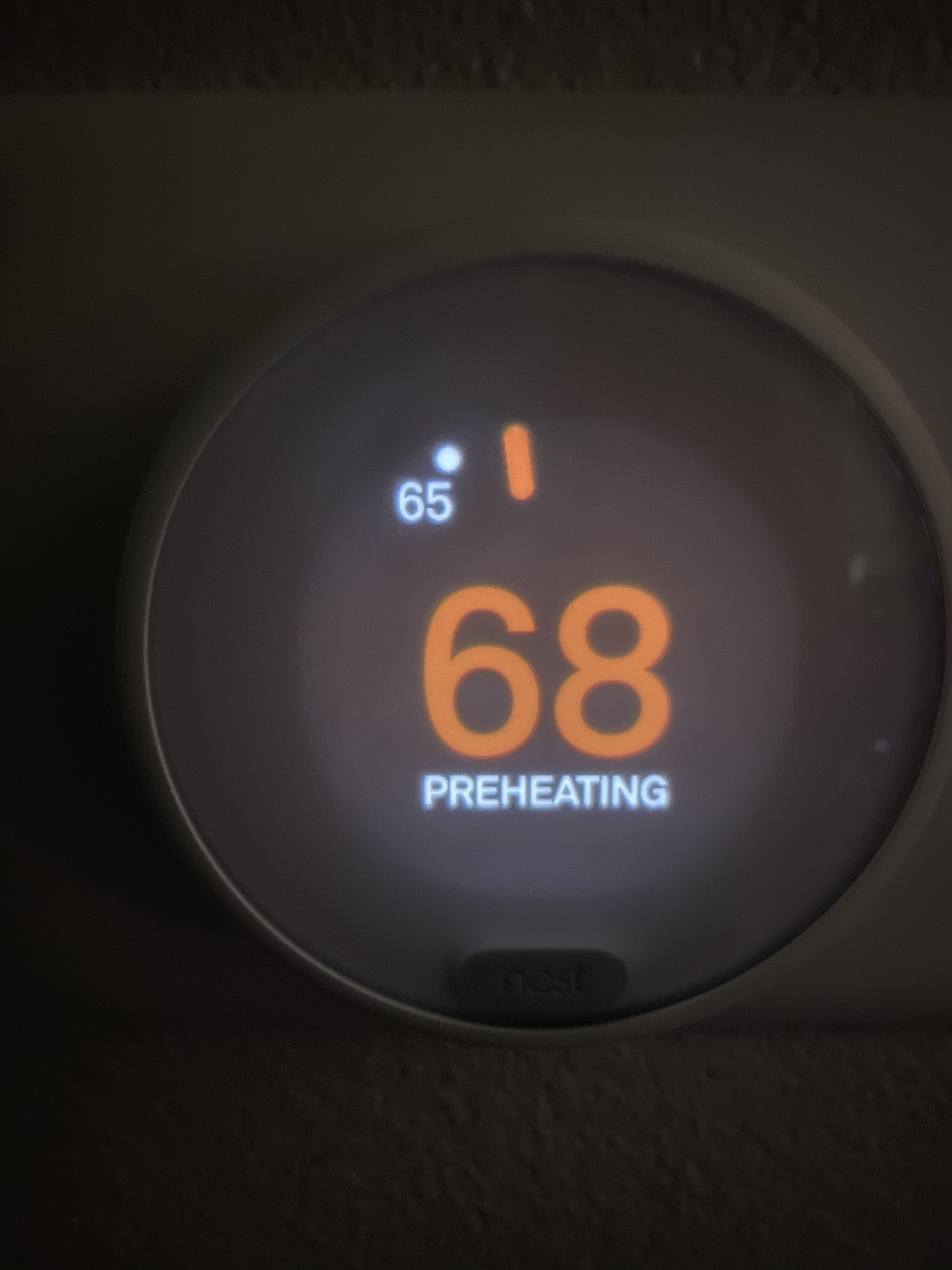 Smart home thermostat install