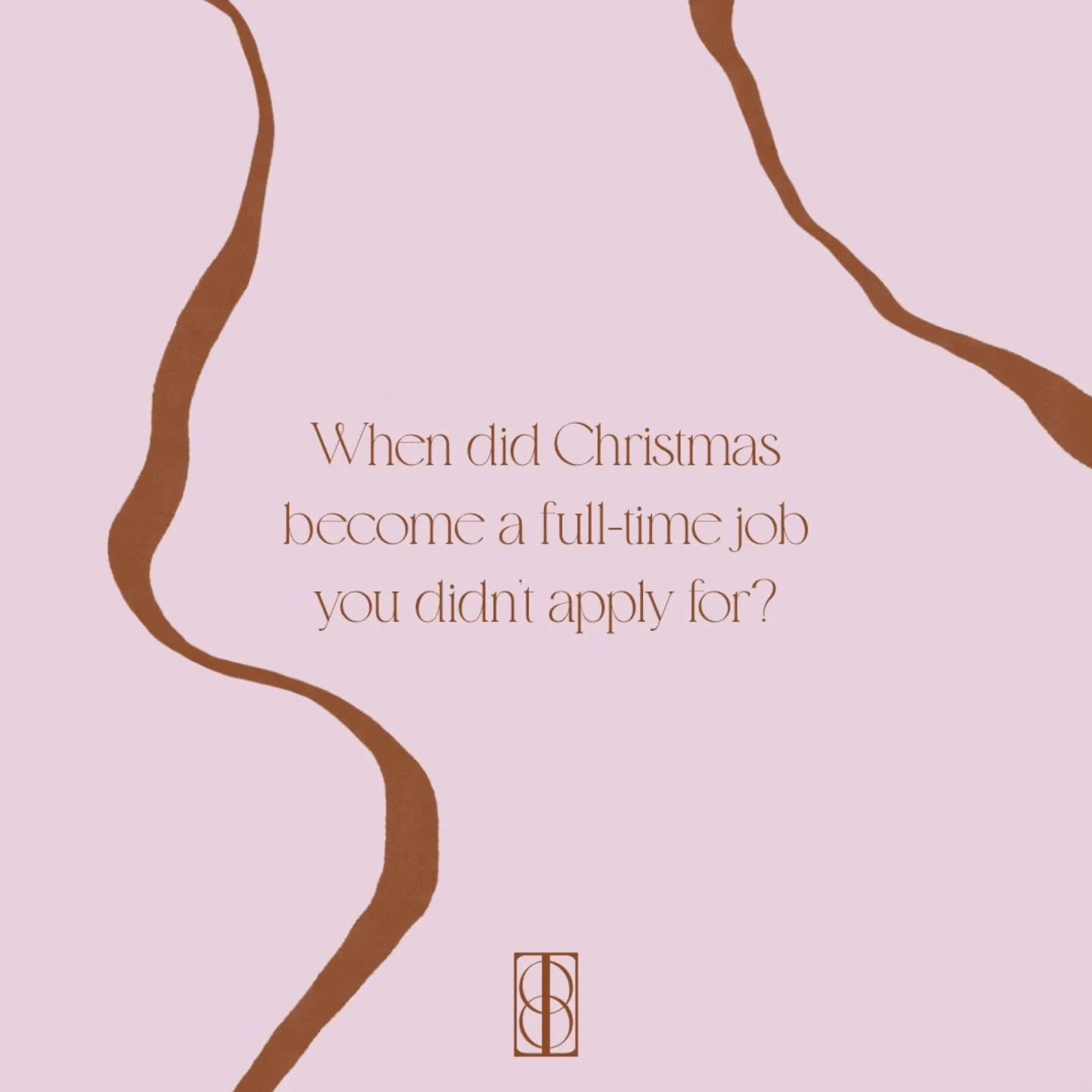 If December already feels heavy&hellip;
You&rsquo;re not imagining it.

The pressure on mums this time of year is next-level. I hearing it everywhere. I'm seeing it everywhere. And I'm feeling it already too! (Gotta love the machine that is patriarch