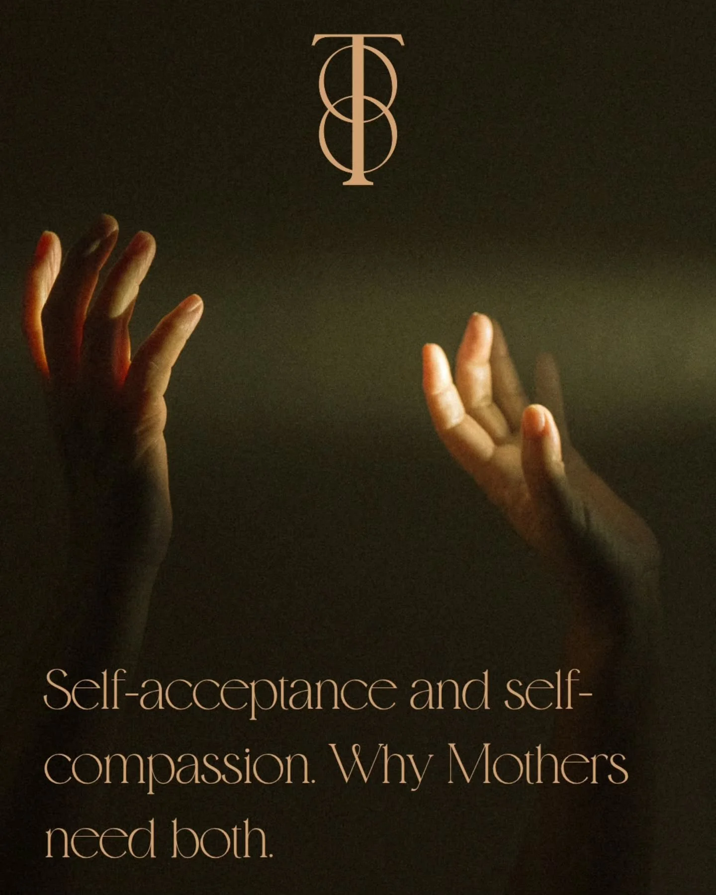 Self-compassion gets talked about a lot in motherhood. But without self-acceptance, it can feel a bit hollow&hellip;like you&rsquo;re being asked to be kind to yourself without fully acknowledging what&rsquo;s actually going on.

Self-acceptance is t