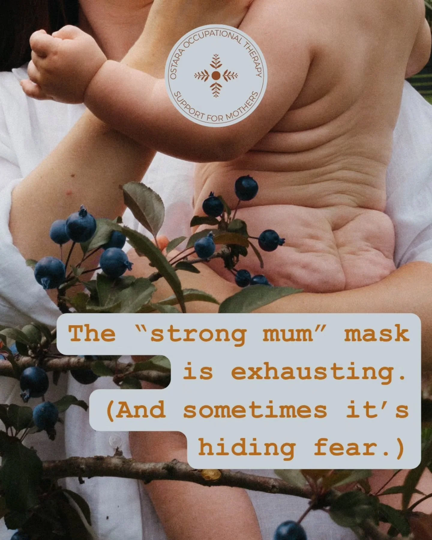 I was determined to wear the "I'm competent" mask as a first time mother. In fact I wore it so often, it became my identity. And my undoing. It lead me to slip down that slope of perfectionism, that unravelled my ability to enjoy, learn and