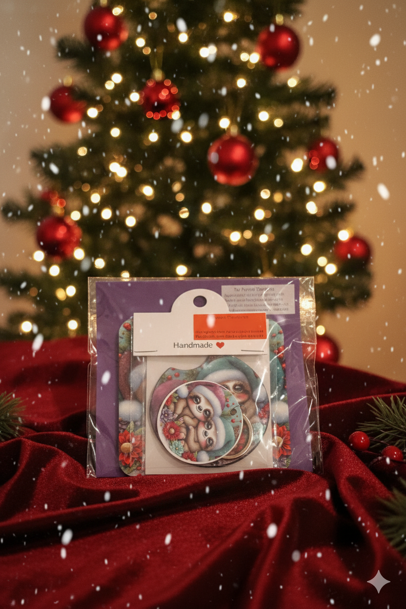 Whimsical Holiday Handmade Gift Set