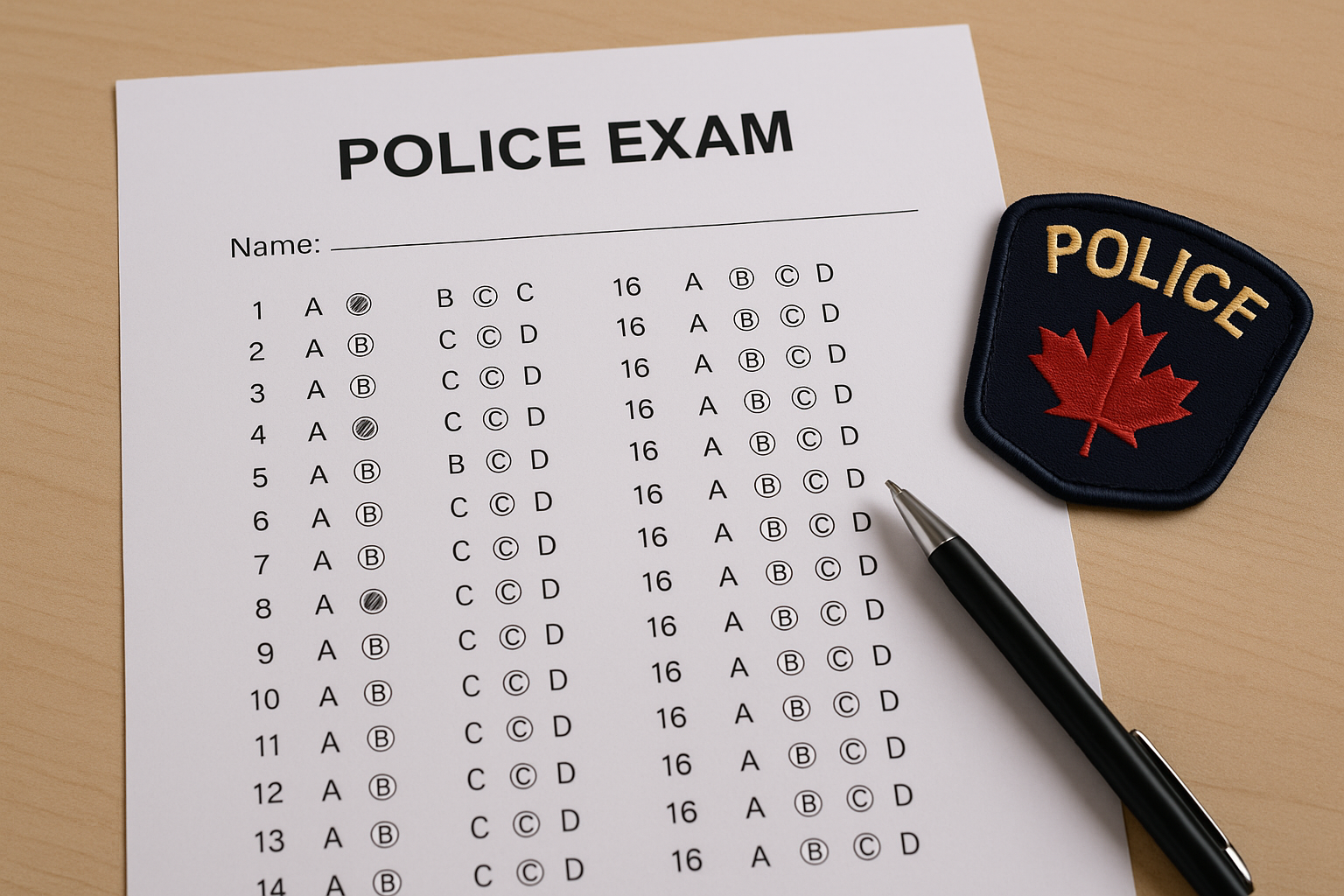 How to Pass the Canadian Police Entrance Exam: Study Guide &amp; Prep Tips