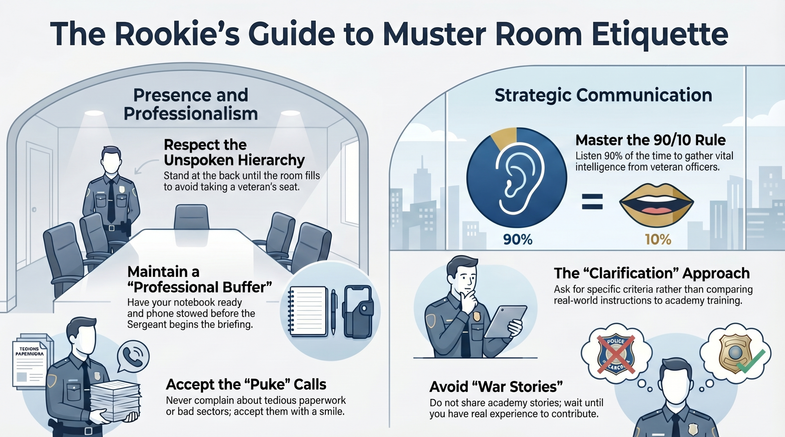 The Unwritten Rules: Etiquette for the New Officer