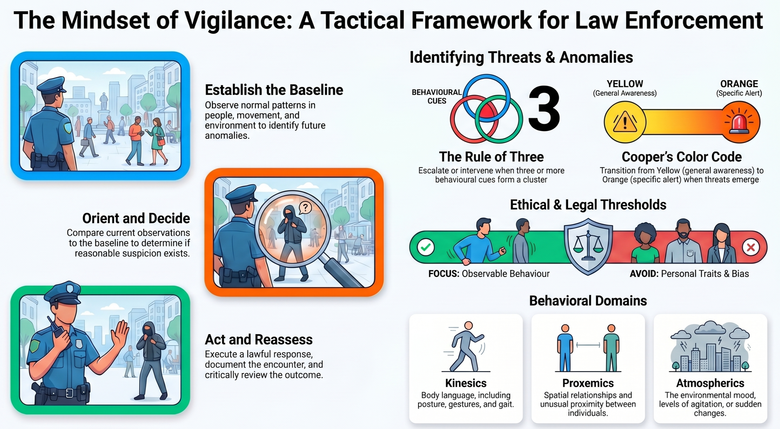Mindset of Vigilance for Law Enforcement