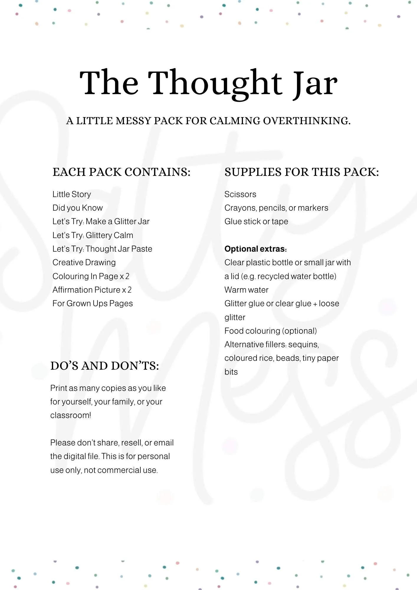Little Messy Thought Jar Kids Booklet Salty Mess Coffs Harbour Prevew image 2.jpg
