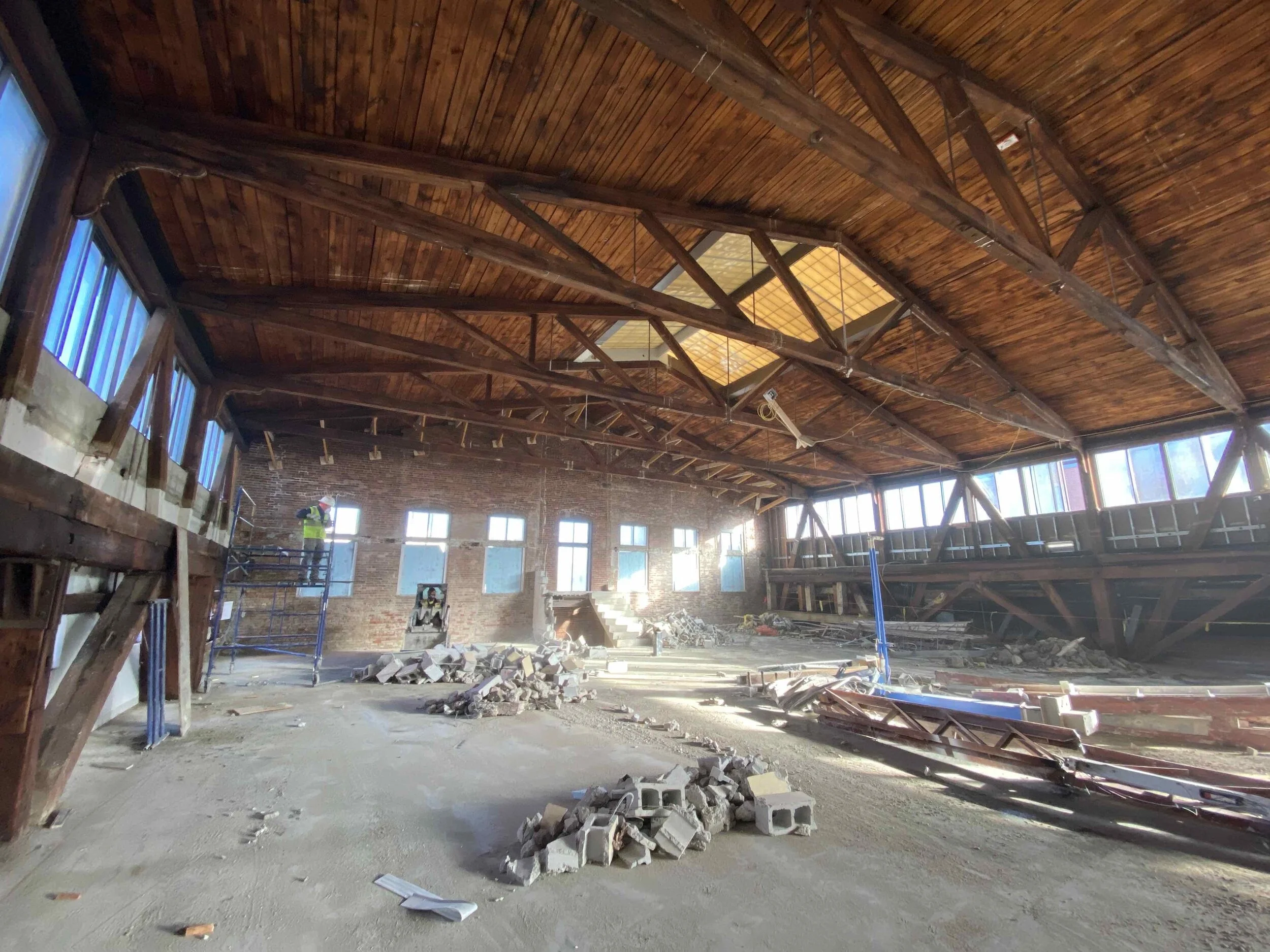 Demolition as of January 2020