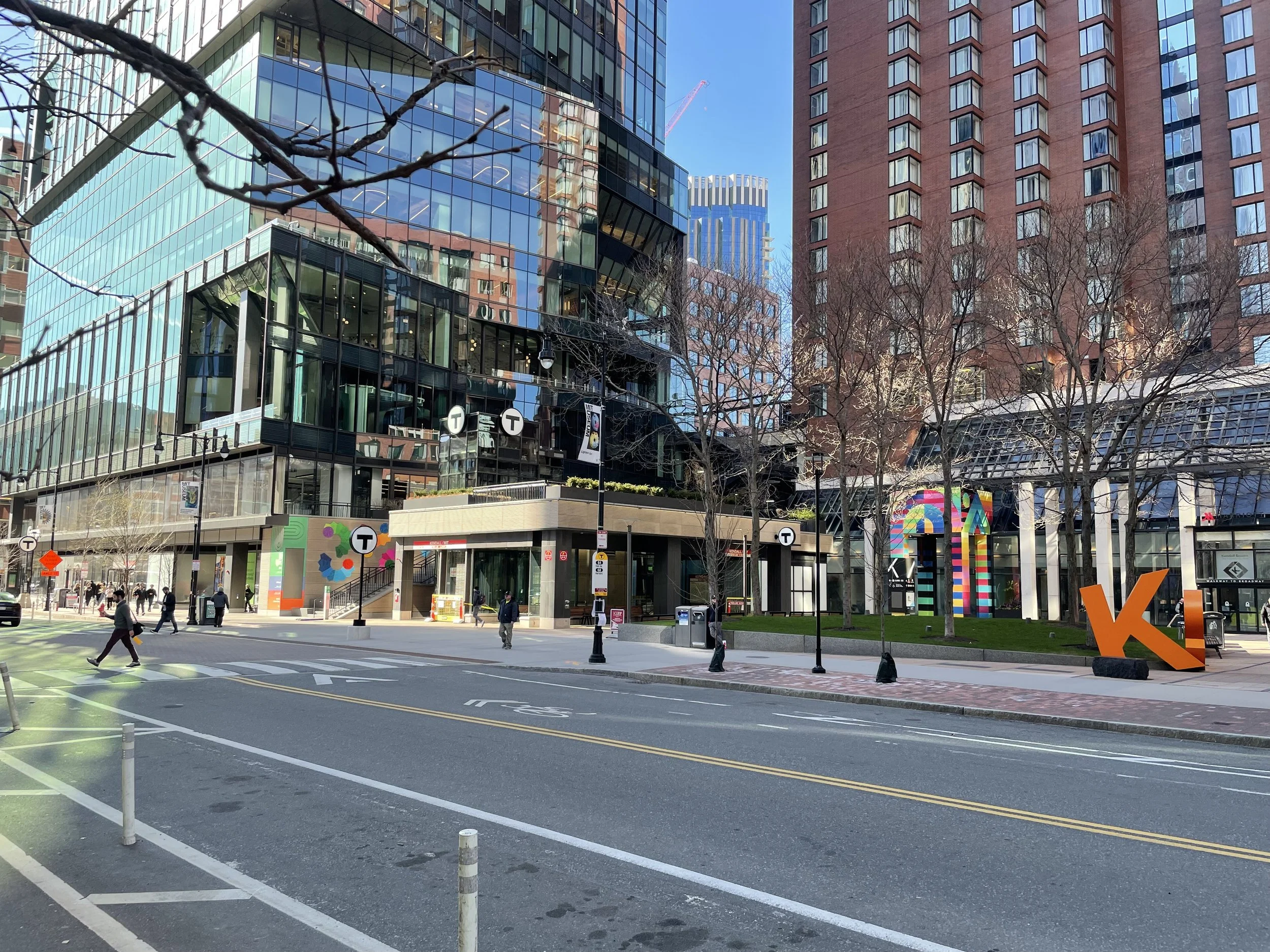 Photo of the Kendall Square MBTA Headhouse