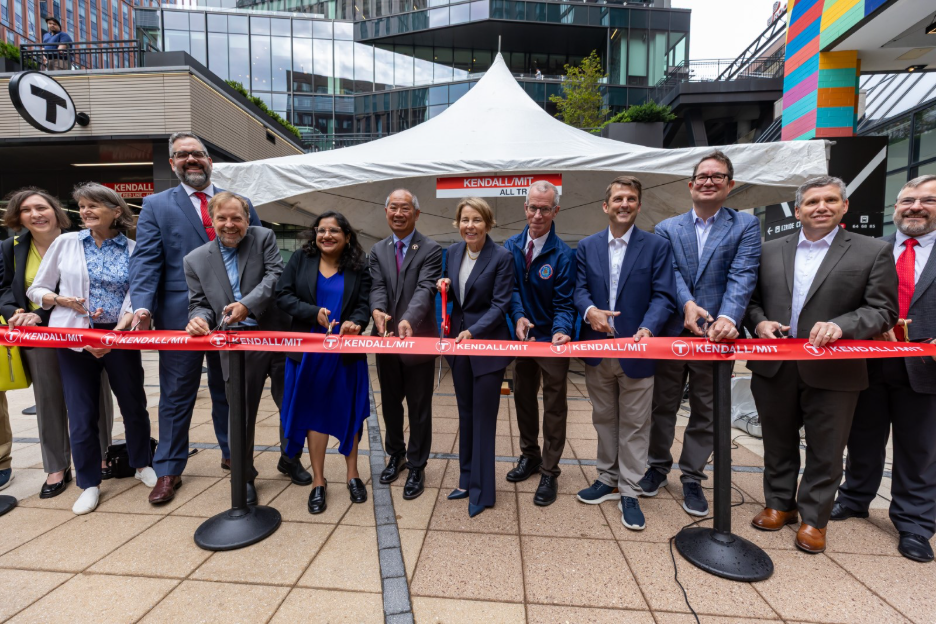 Healey-Driscoll Administration Celebrates Major Upgrades at Kendall/MIT Station