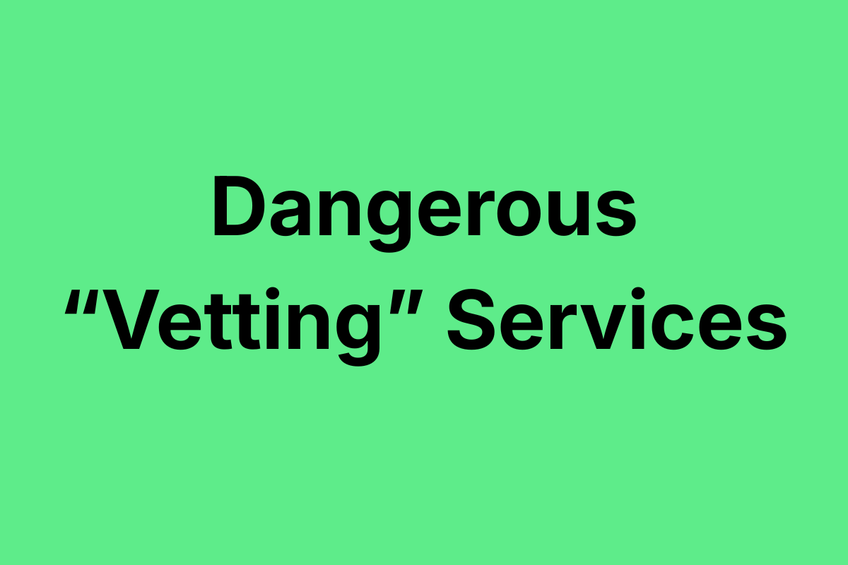 When “Vetted” Turns Into Gatekeeping