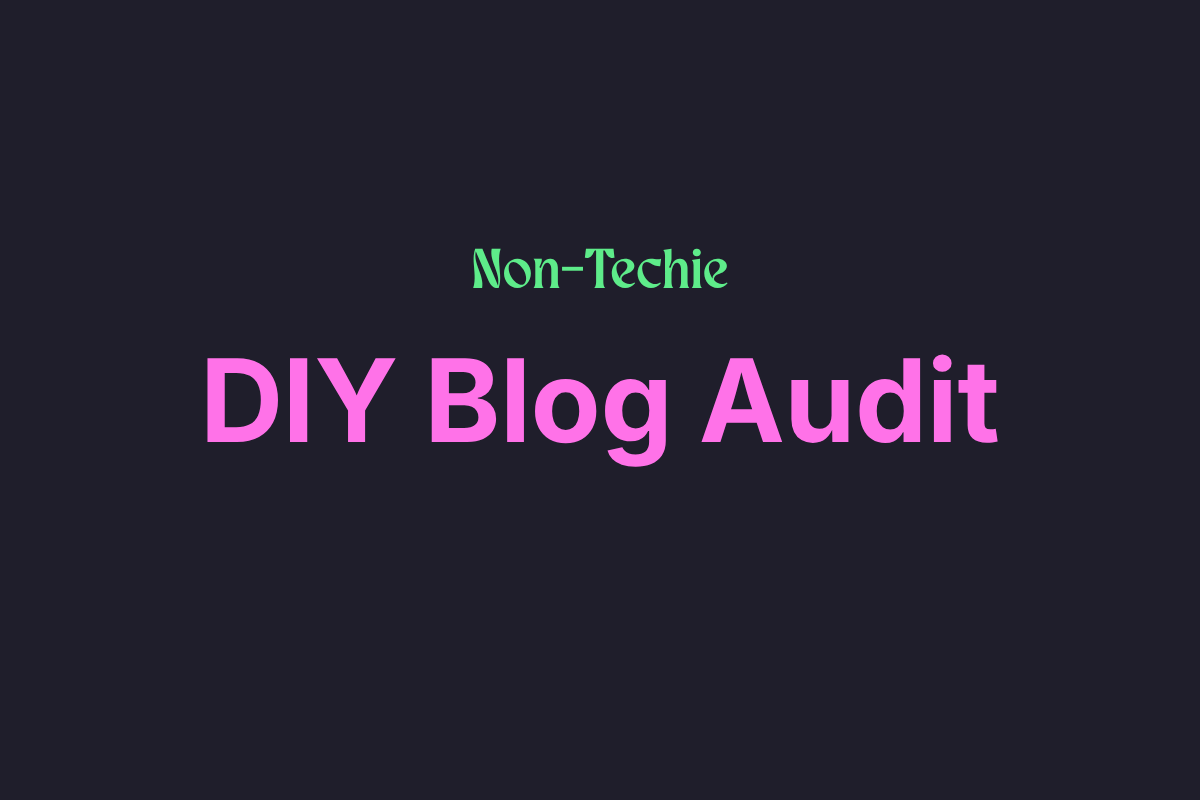 DIY SEO audit for Online Business Owners
