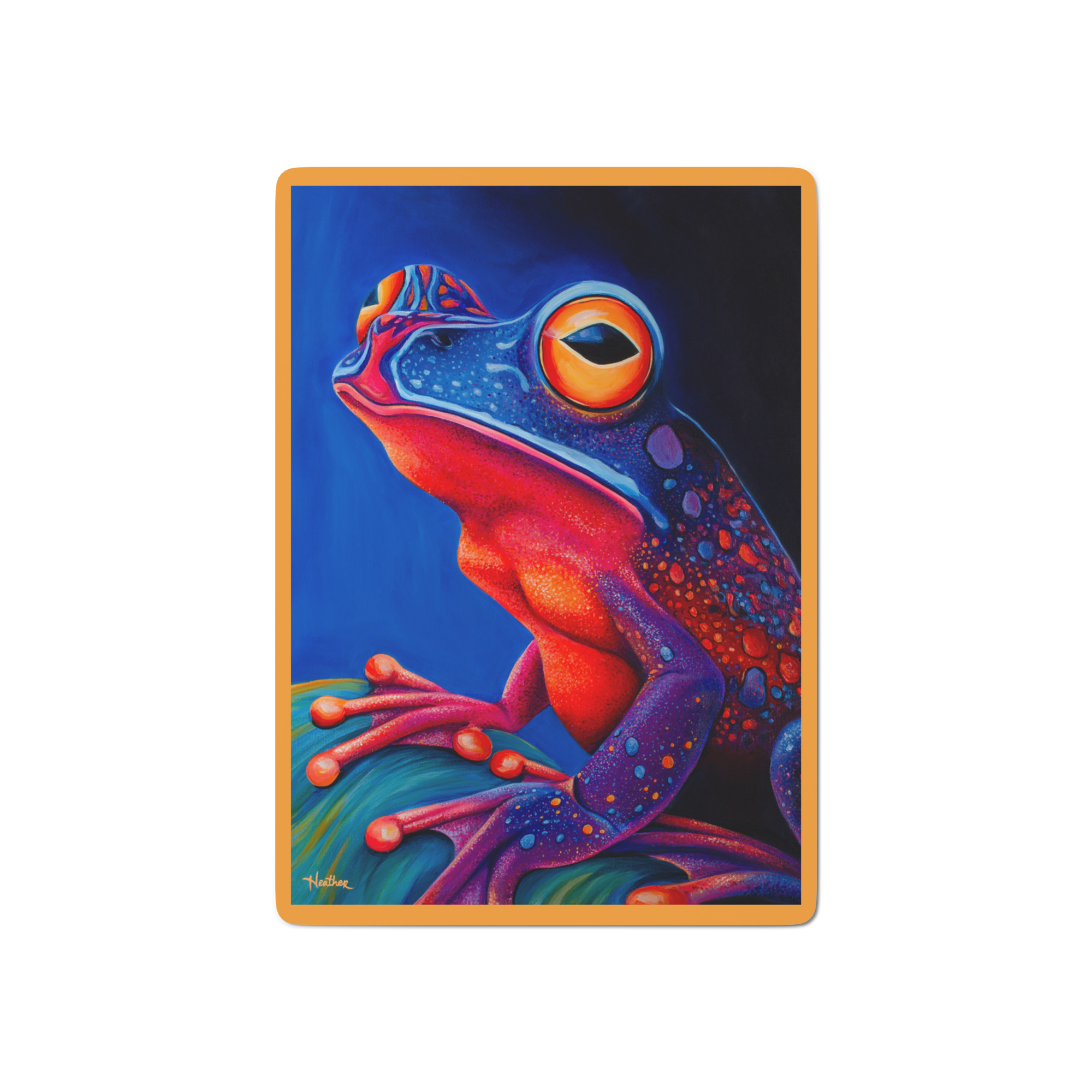 Poisoned Art Frog Playing Cards