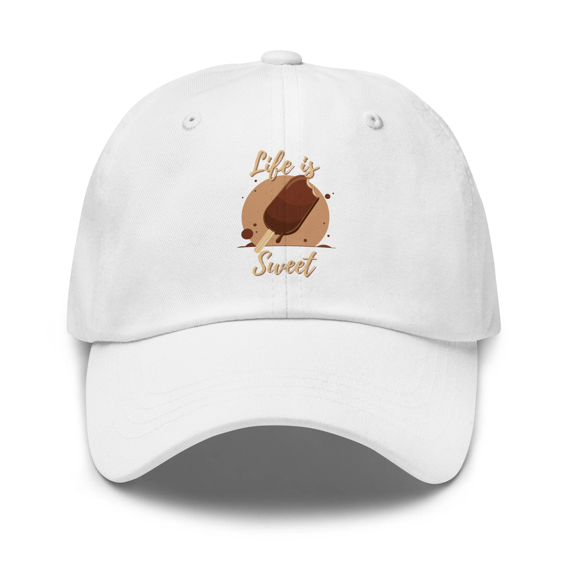 Life is Sweet Chocolate Hat