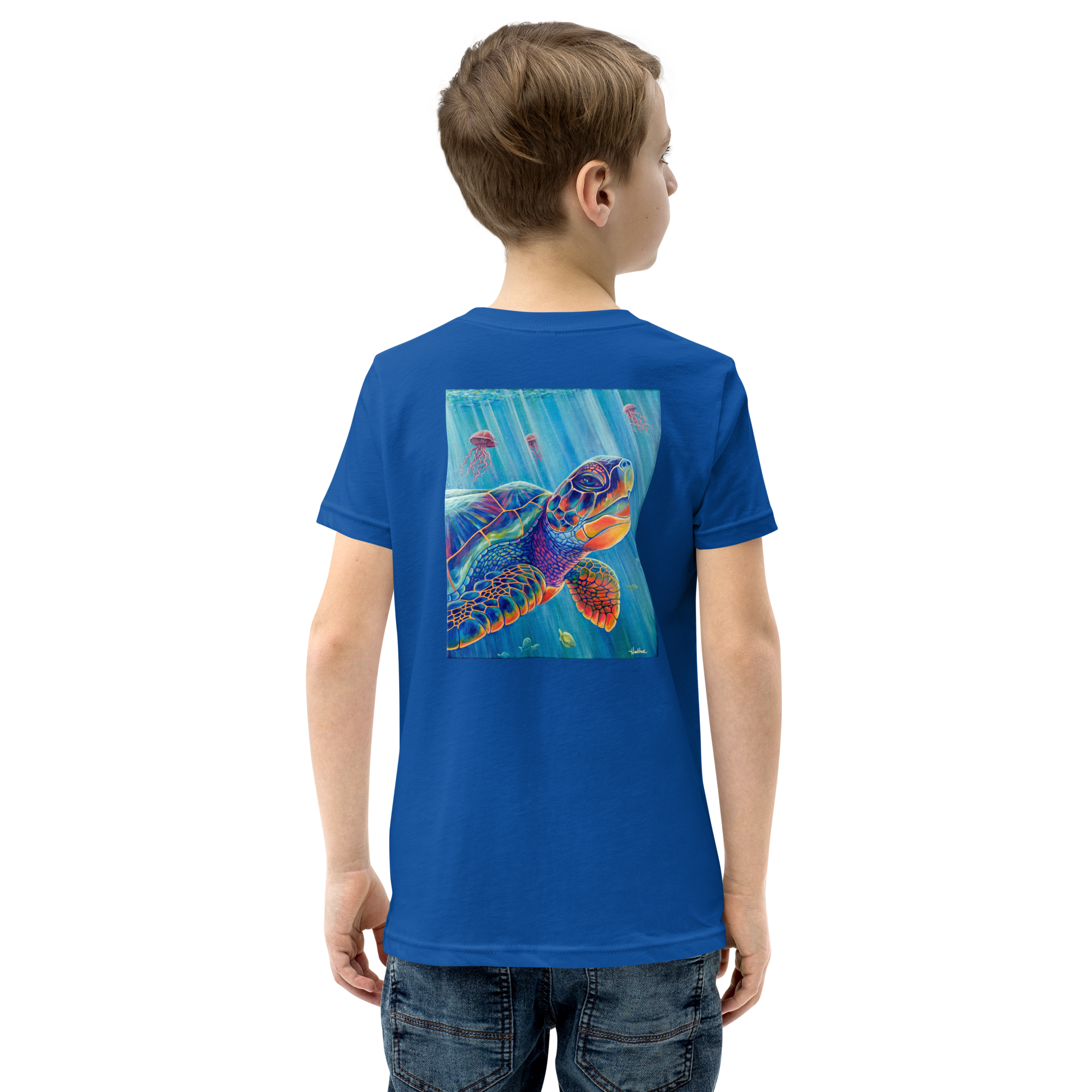 "Seaturtle" Youth Short Sleeve T-Shirt