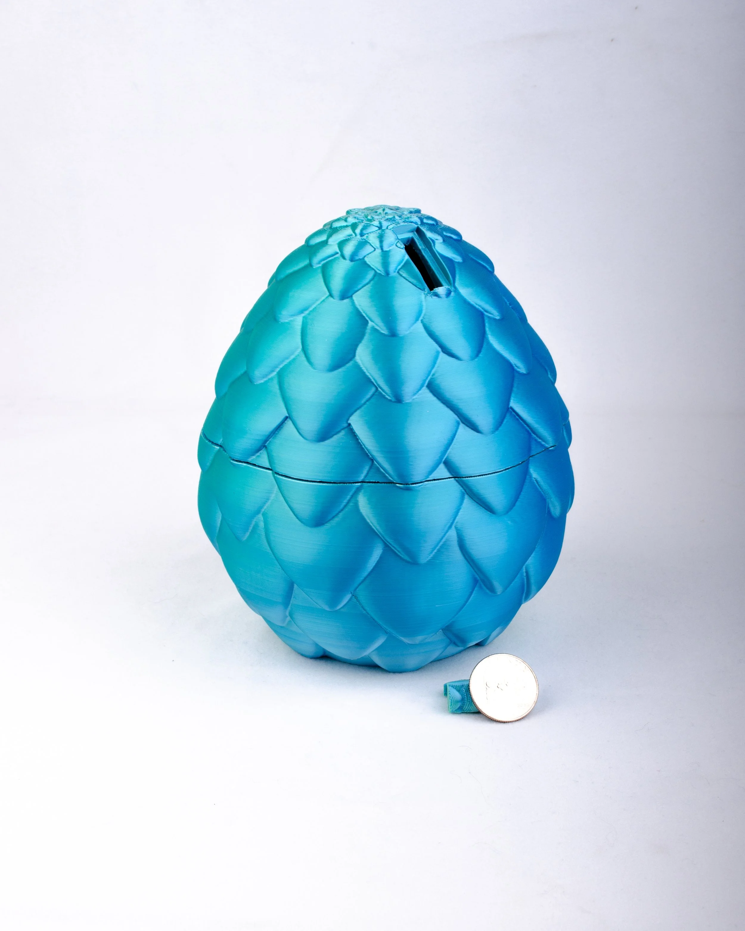 Dragon Egg Coin Bank 6 1/2"