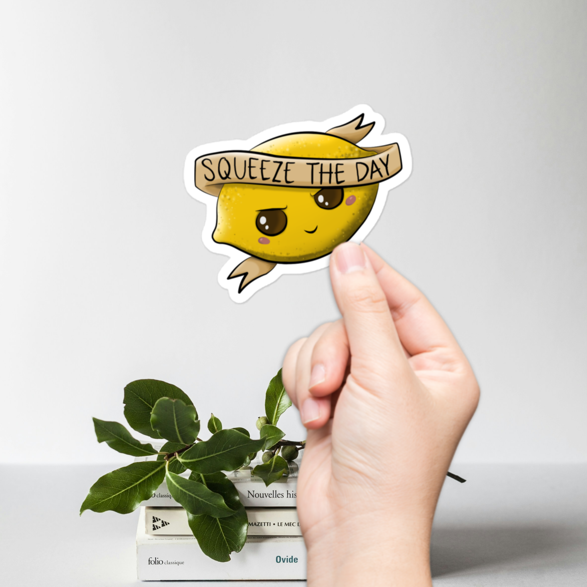 "Squeeze the Day" Sticker