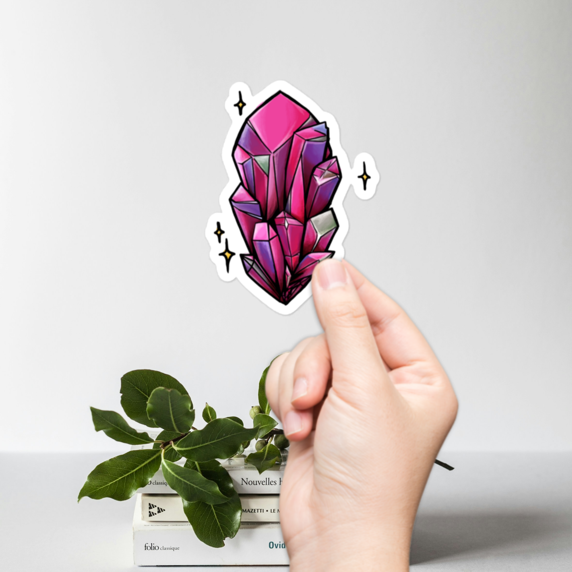Dark Snapdragon Crystal Sticker