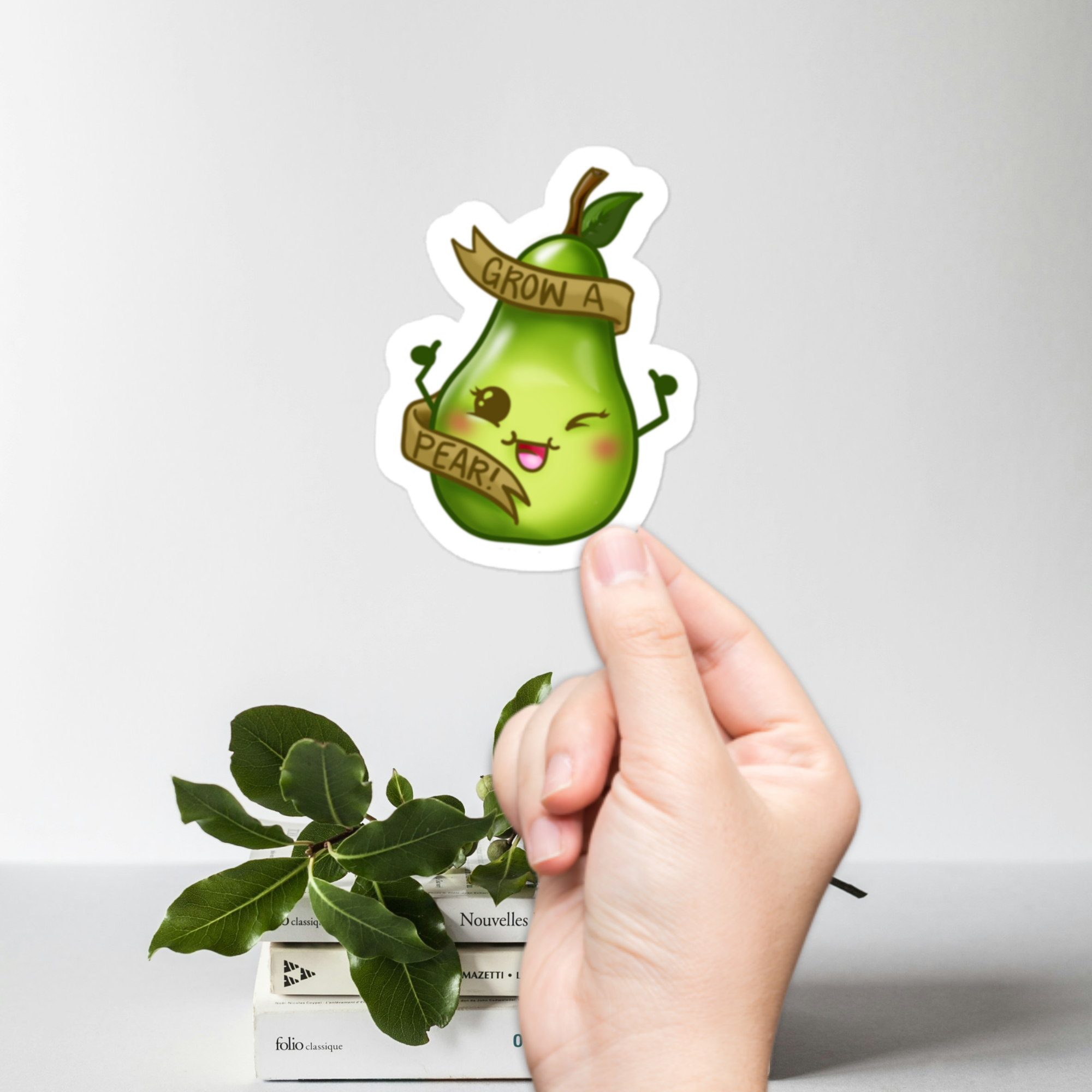 "Grow a Pear" Sticker