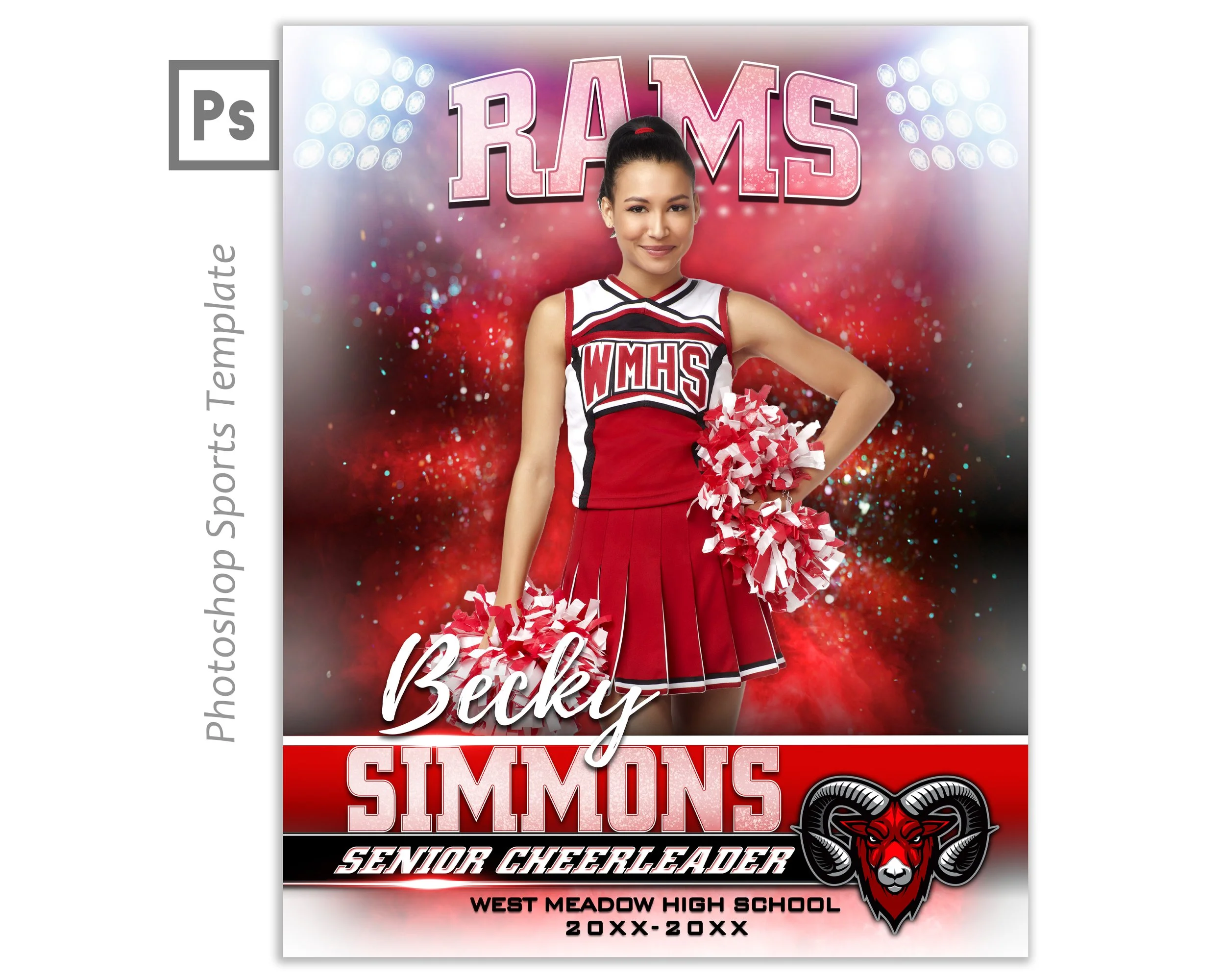 In Zone (16x20 Photoshop Template)