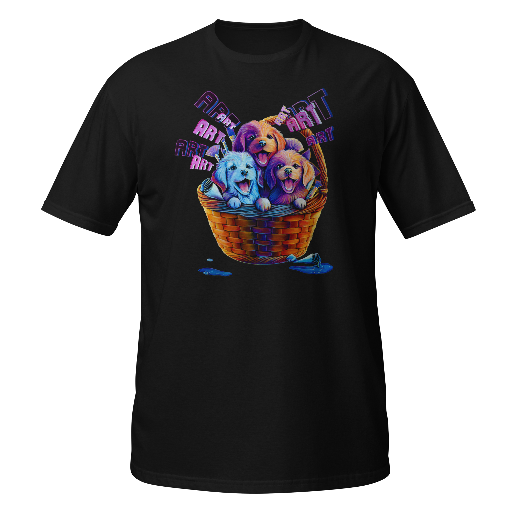 "Art Pups" Short-Sleeve Unisex T-Shirt
