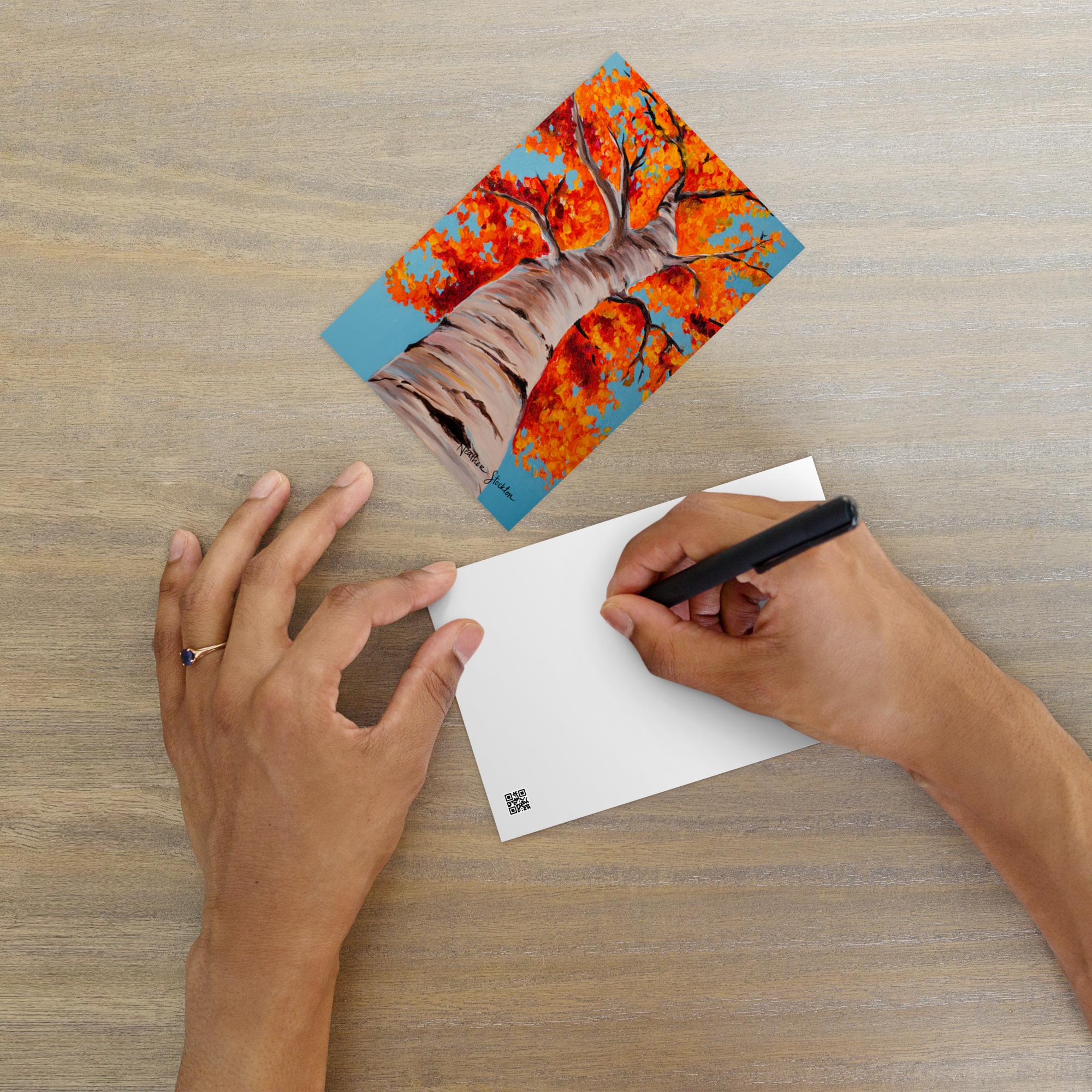 up the tree post card ls.png