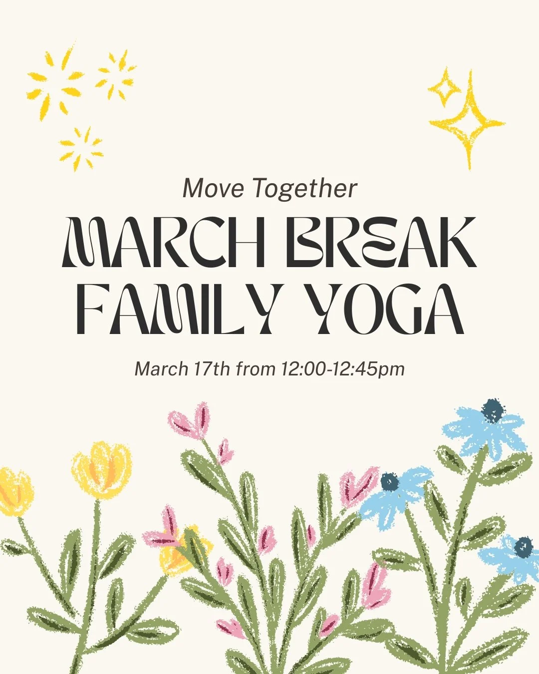 March Break Family Yoga