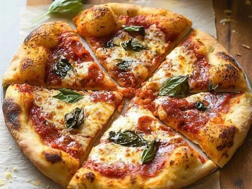 Woodfired pizza hand made. Fresh bases. Fresh ingredients