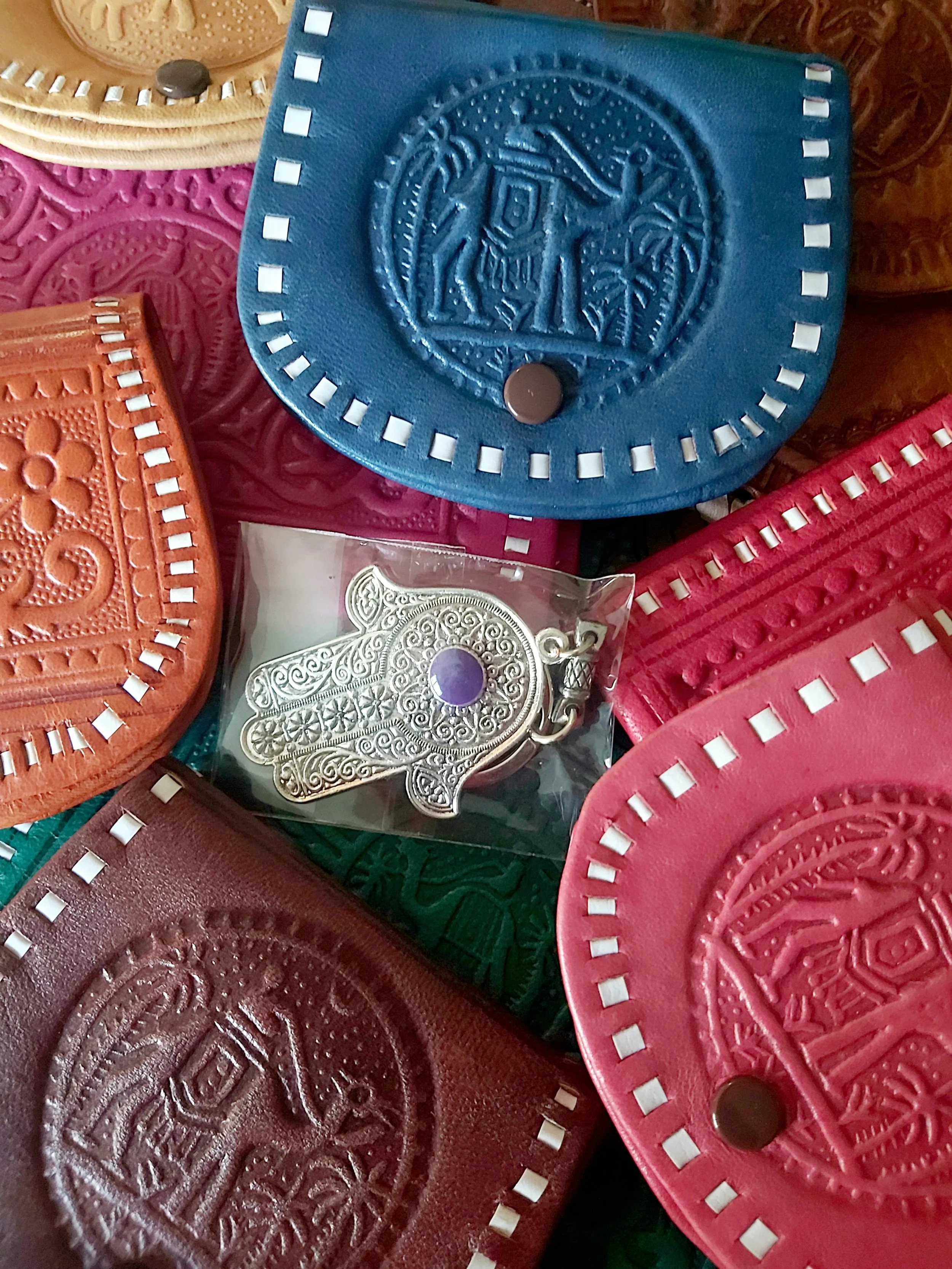 Little Hamsa Hand Keychain