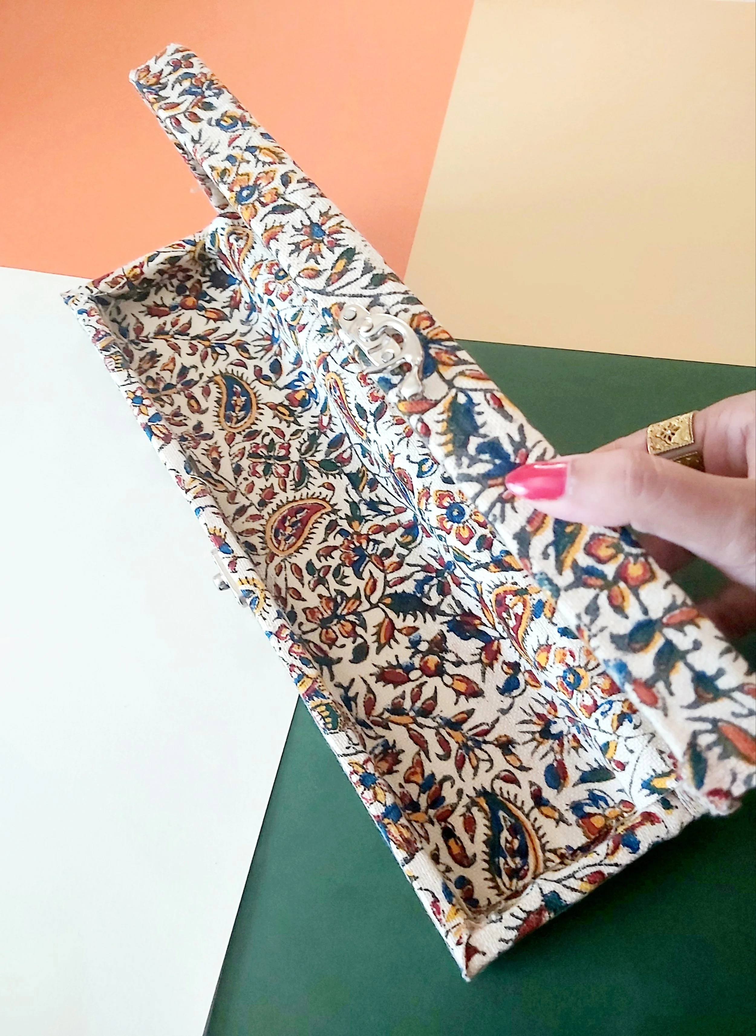 Handmade Persian Ghalamkari Box