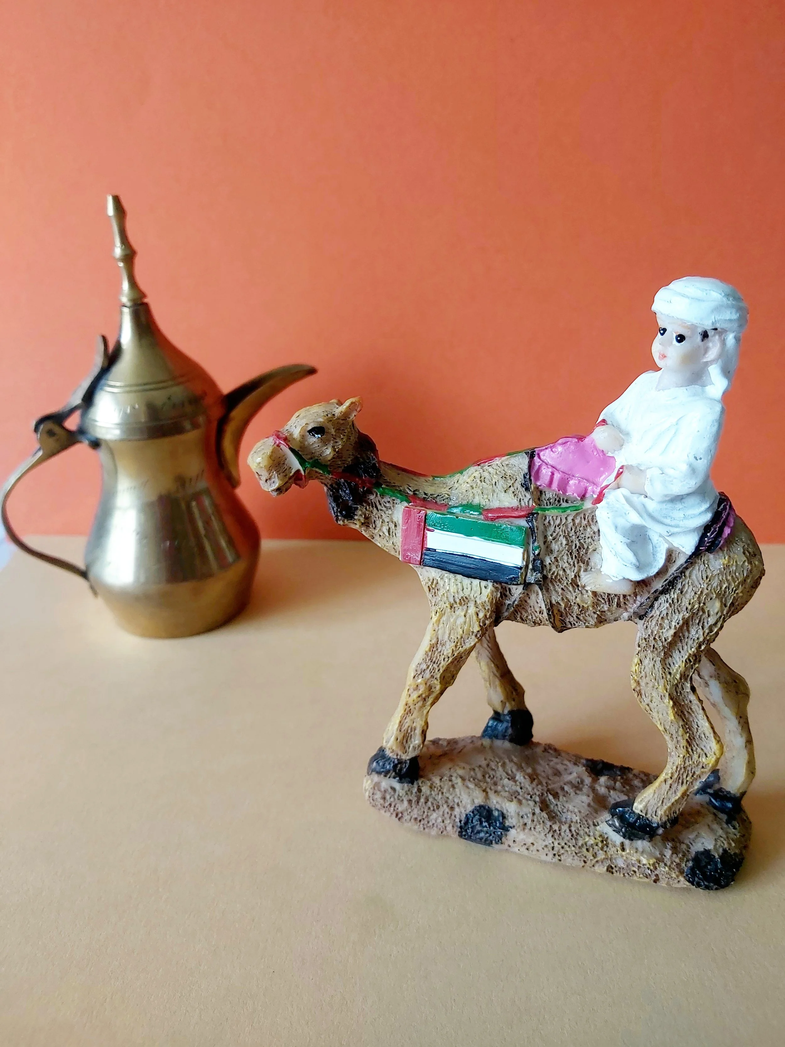 Miniature Emirati Boy and Camel