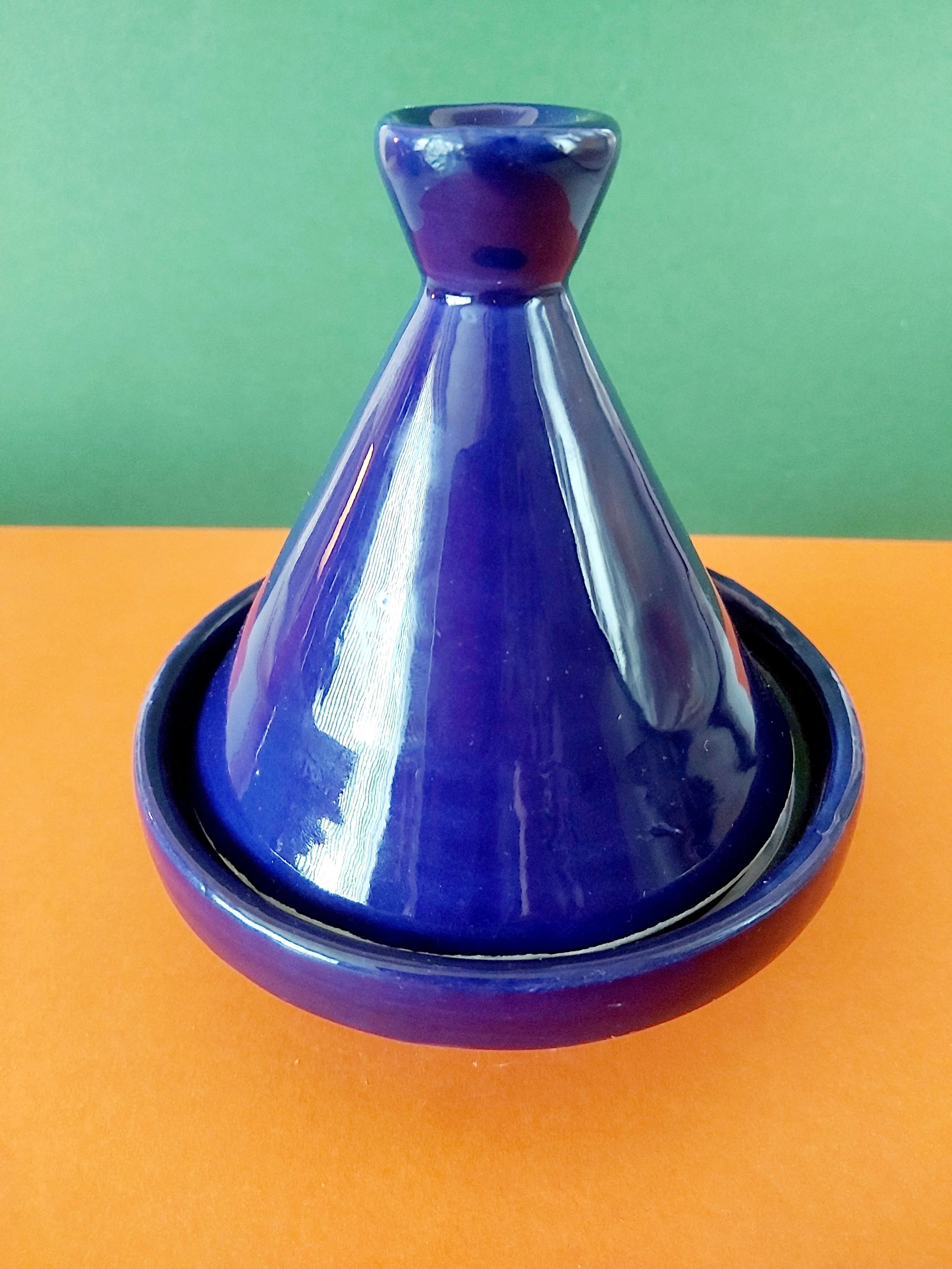 Blue Moroccan Tagine