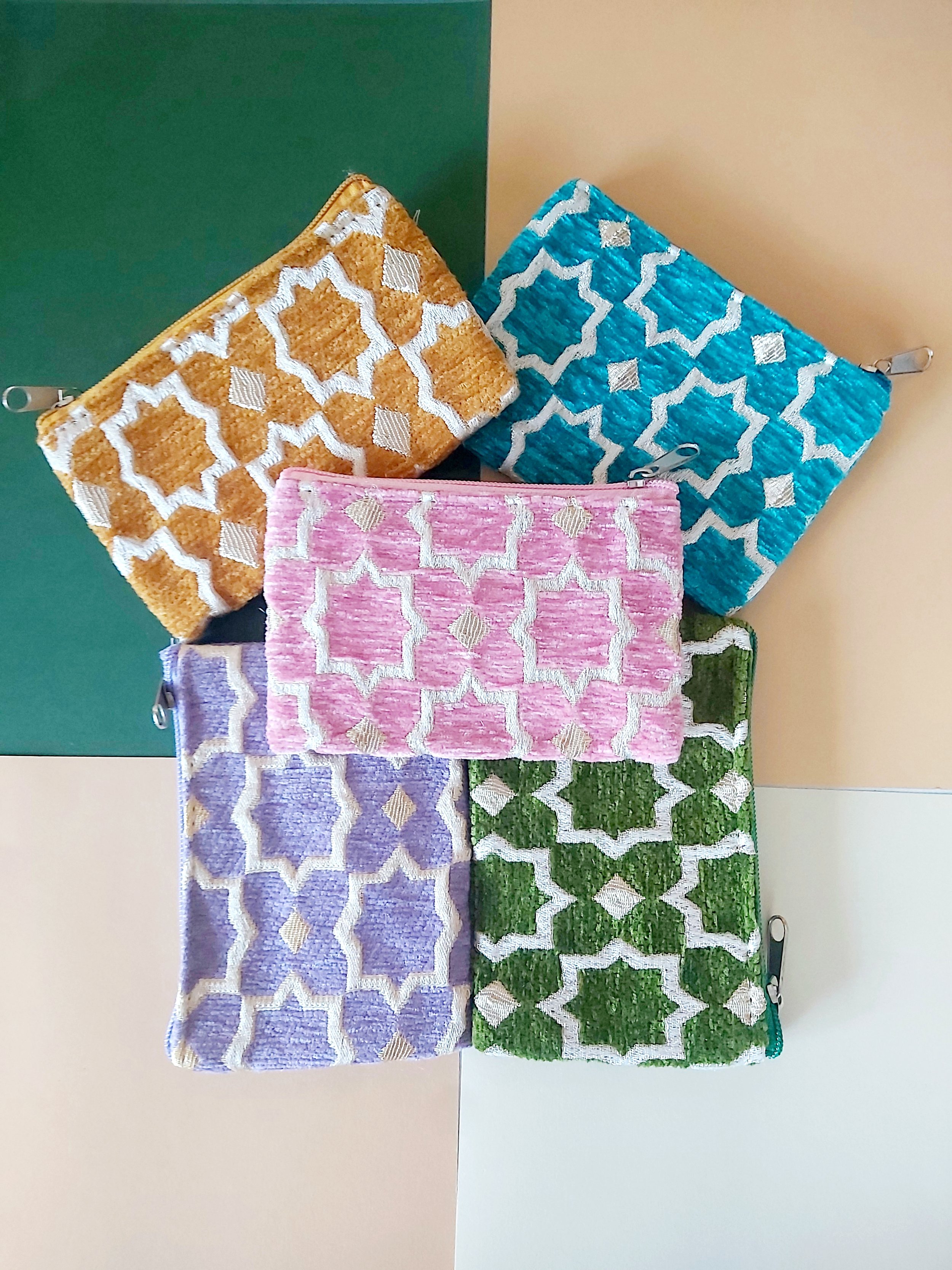 Moroccan Chenille Purses