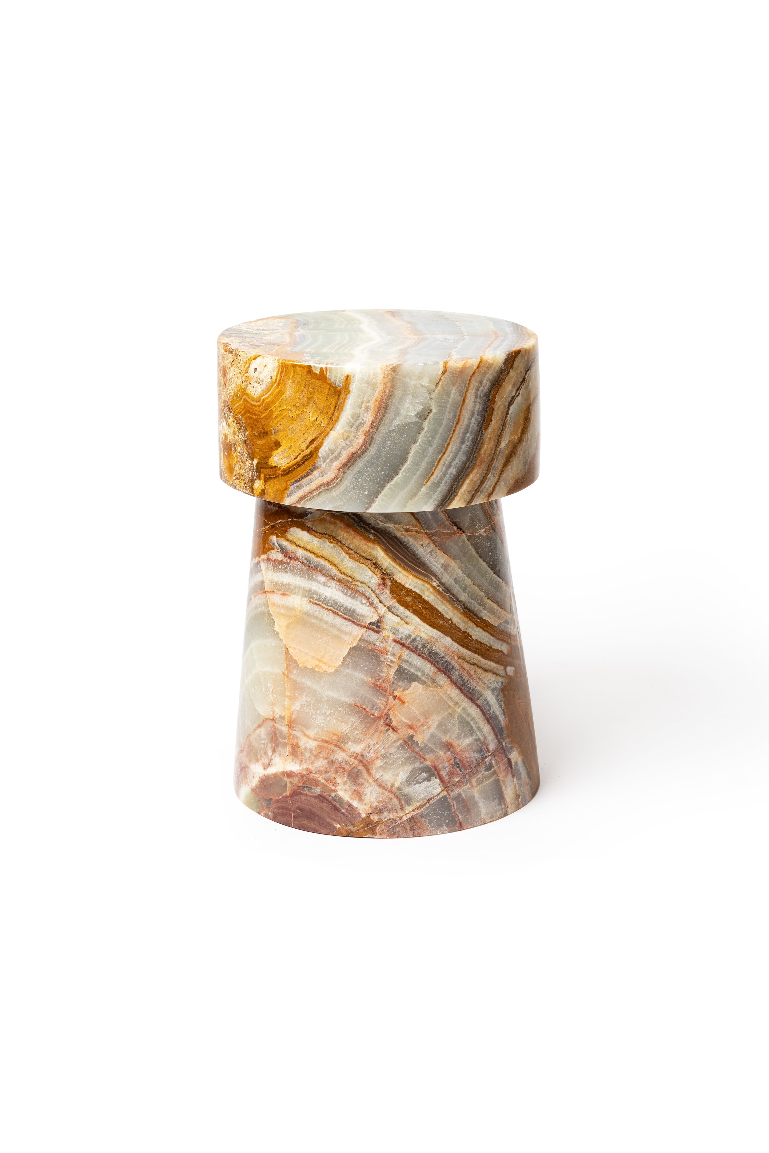 Carved Stool Shape 3