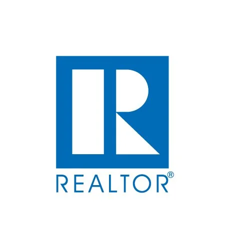 Realtor logo with a large blue 'R' inside a square and the word 'REALTOR' beneath.
