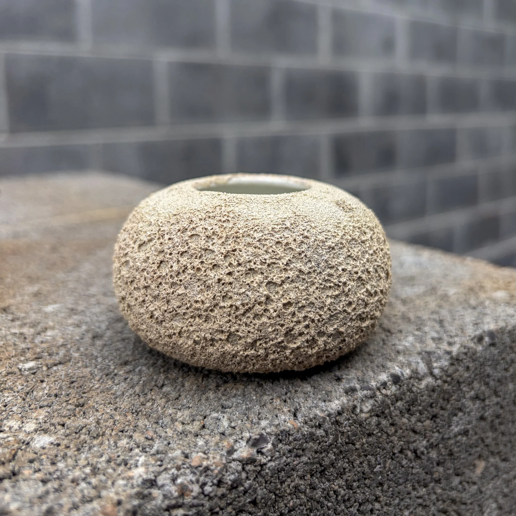 Bone Orb Vase