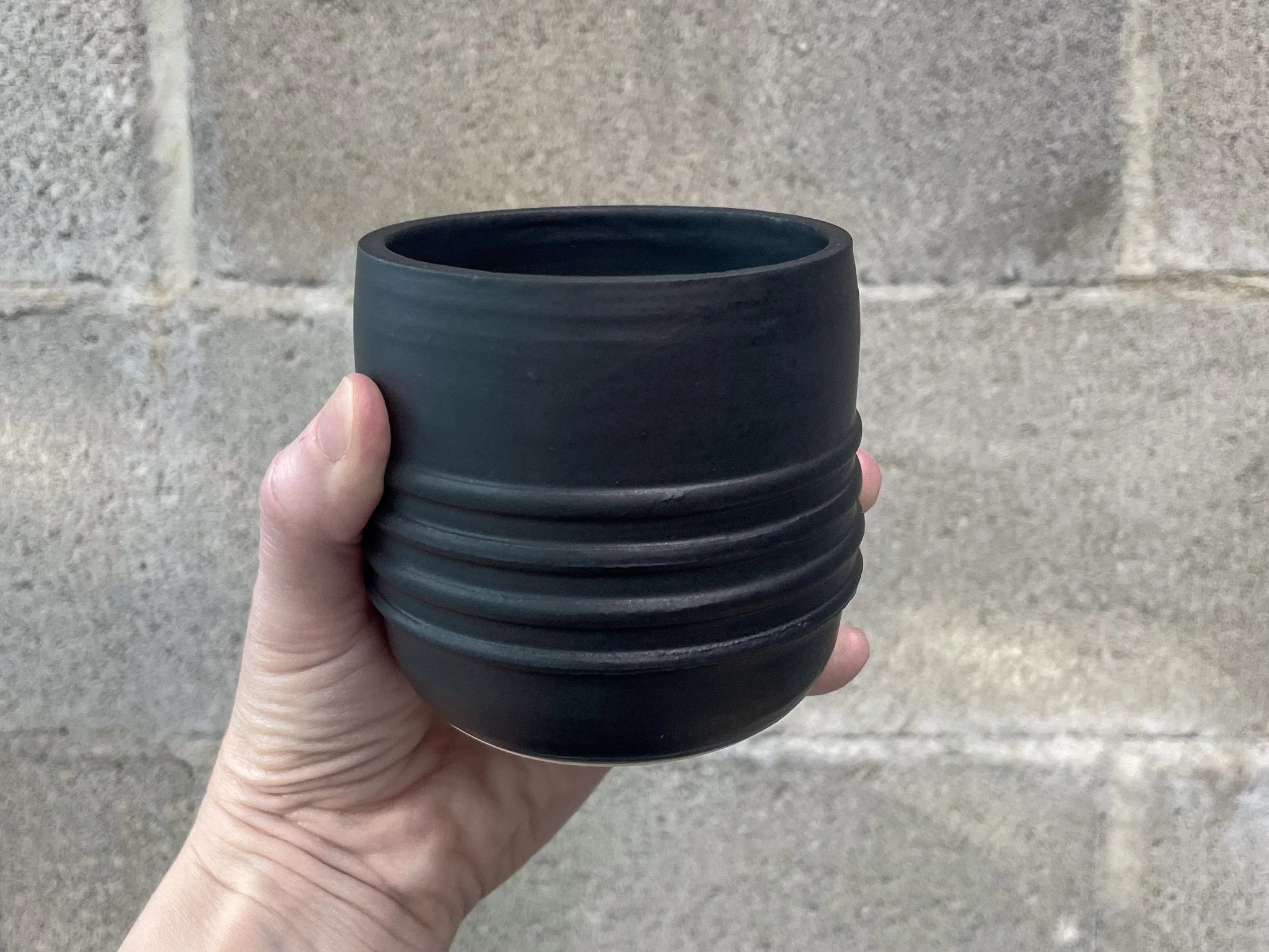 band tumbler // blackout