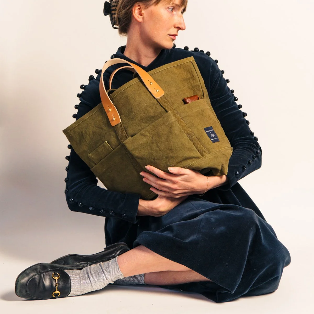 Construction Tote | Olive