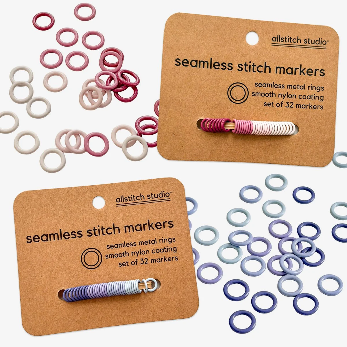 Small Stitch Marker Rings